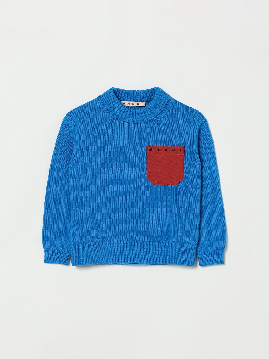 MARNI Sweater Kids color Gnawed Blue　MARNI セーター キッズカラー Gnawed Blue MARNI
