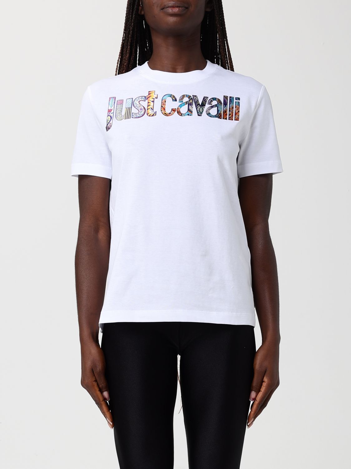 T-Shirts JUST CAVALLI Donna colore Bianco
