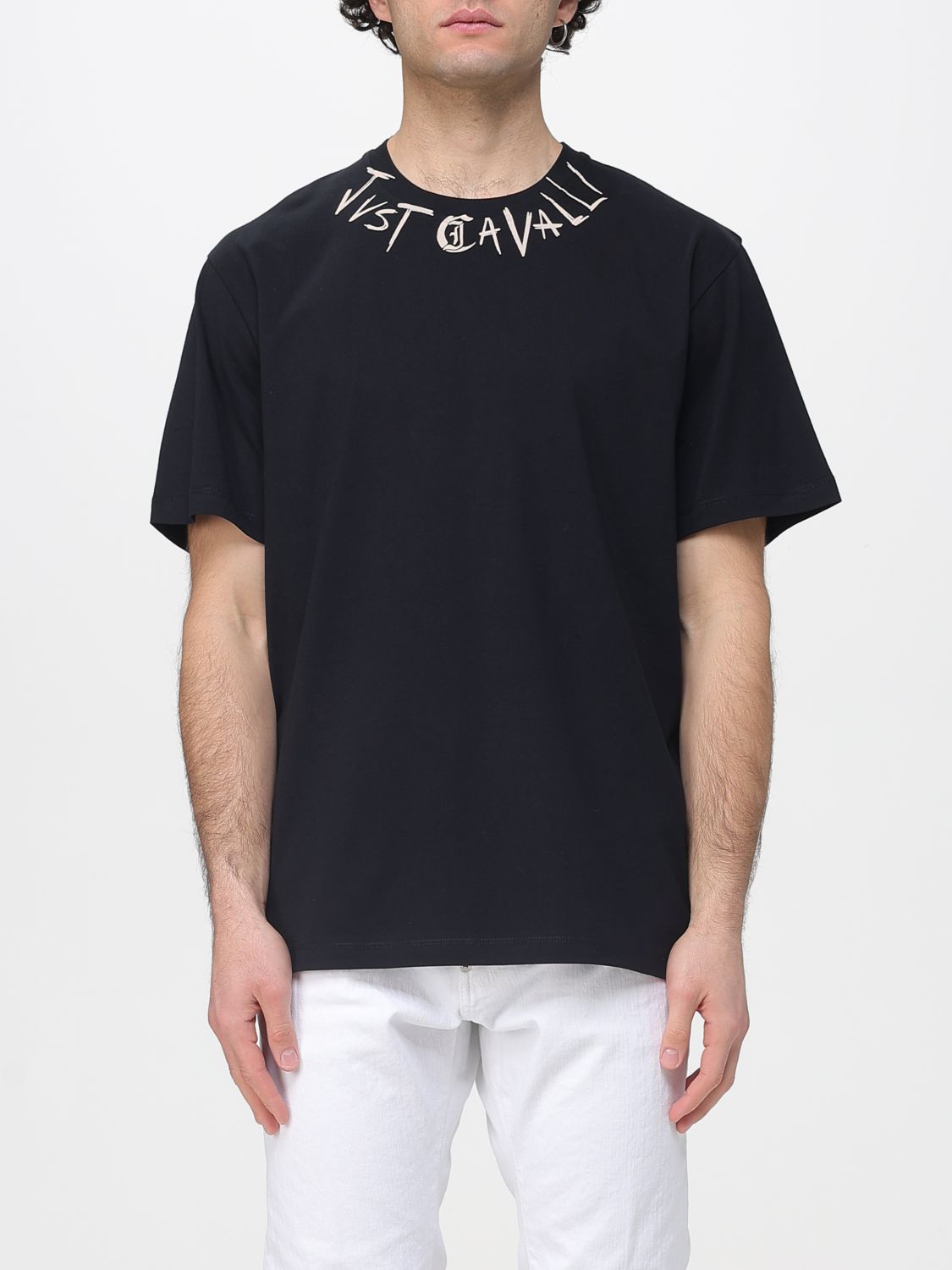 JUST CAVALLI T-Shirt Herren Farbe Schwarz