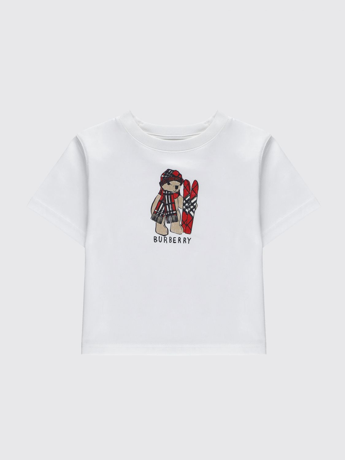 BURBERRY T-Shirt Kids color White　バーバリー Tシャツ キッズカラー ホワイト BURBERRY