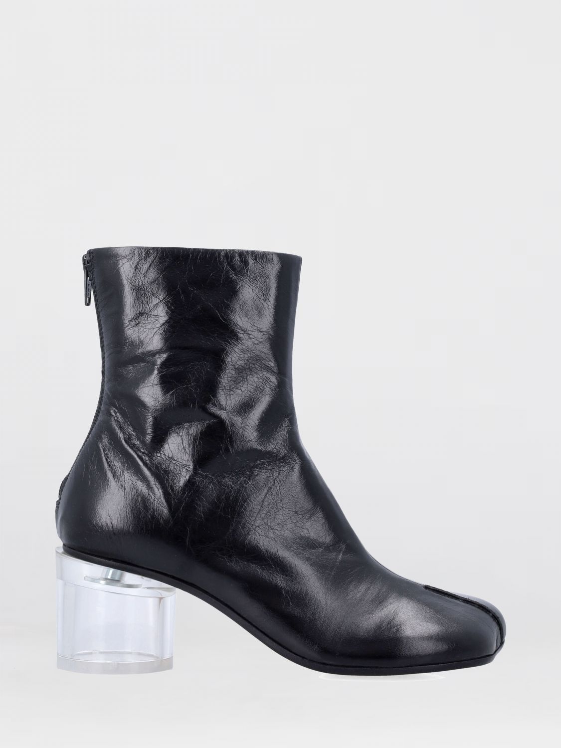 Mm6 Maison Margiela Damen Schwarz Boots Woman Color