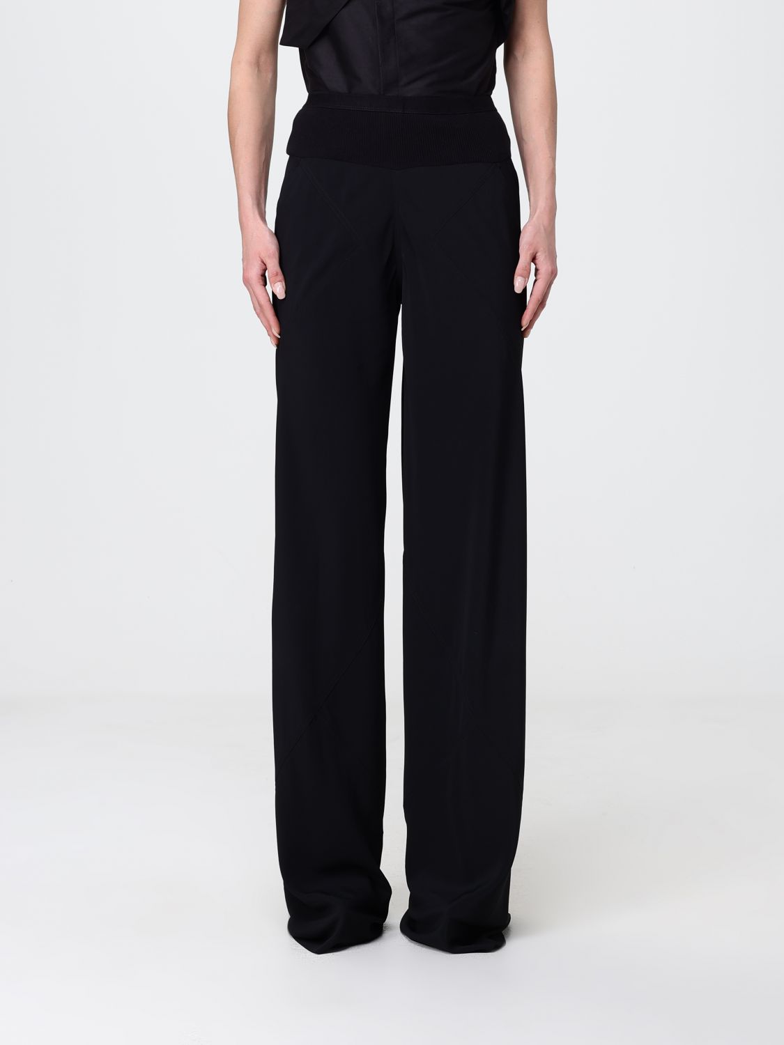 RICK OWENS Pants Woman color Black