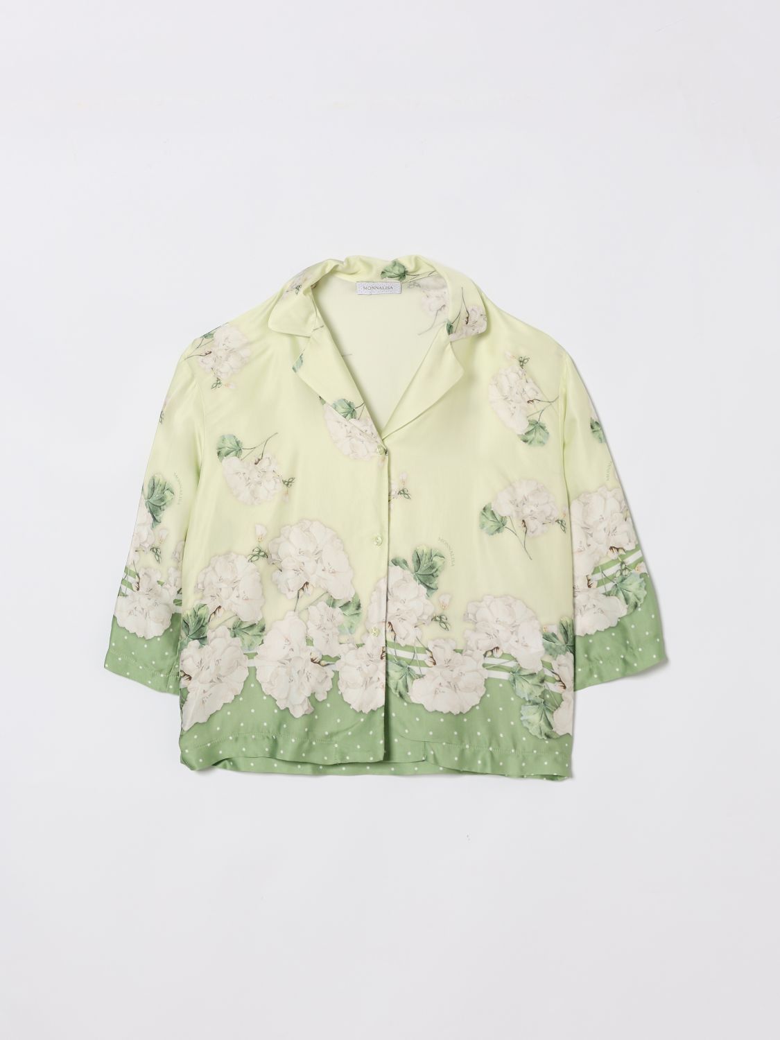 MONNALISA Bluse Kinder Farbe Limette