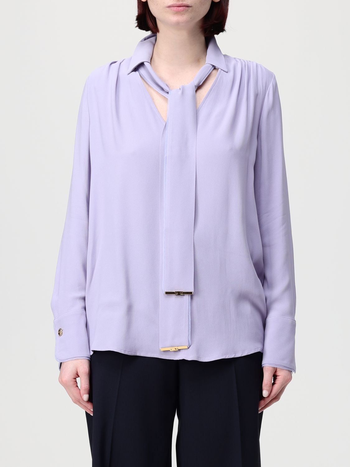 ELISABETTA FRANCHI Top Damen Farbe Lila