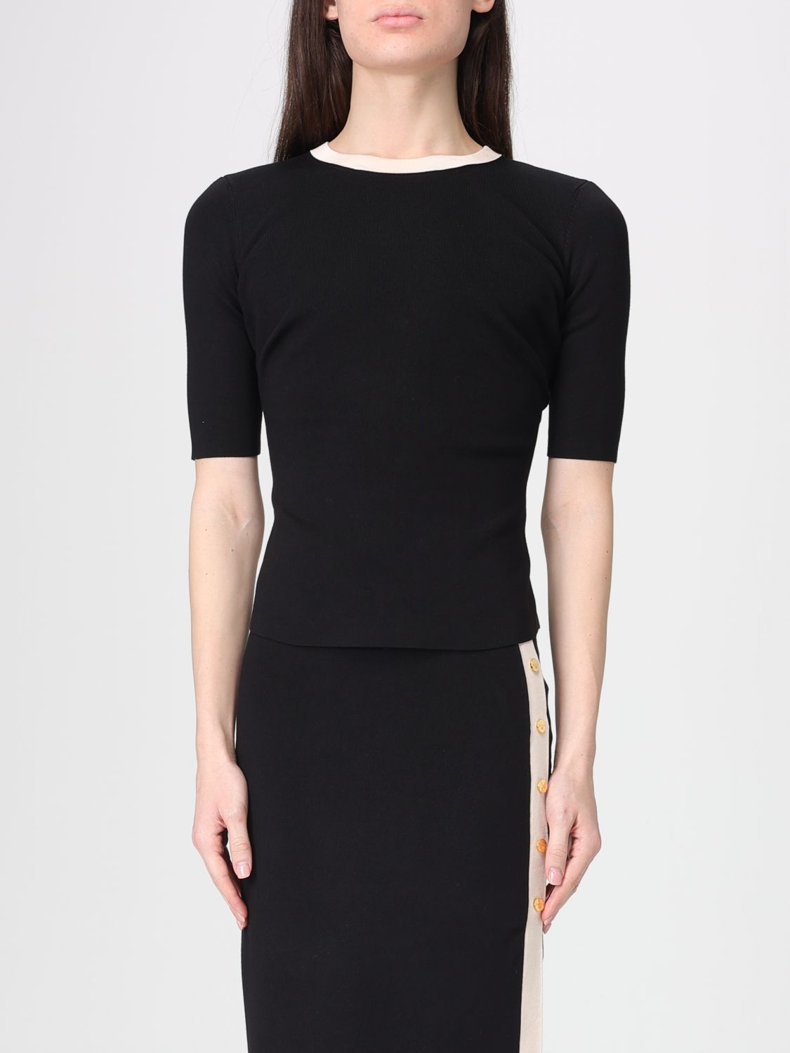 ELISABETTA FRANCHI Top Damen Farbe Schwarz