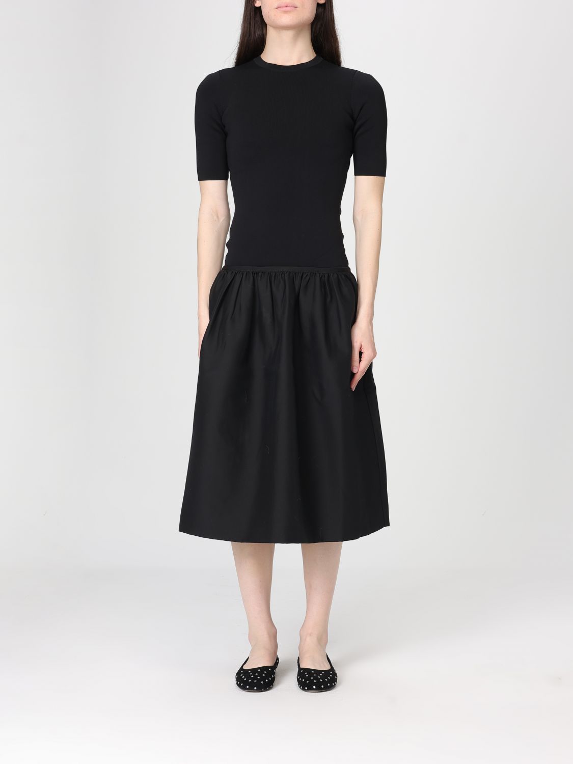 TOTEME Kleid Damen Farbe Schwarz