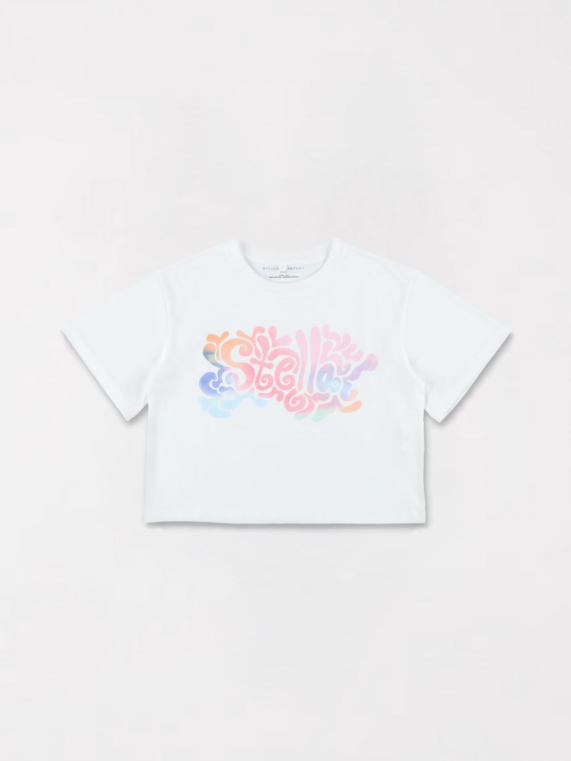 STELLA MCCARTNEY KIDS T-Shirt Kids color White　STELLA MCCARTNEY KIDS Tシャツ キッズカラー ホワイト STELLA