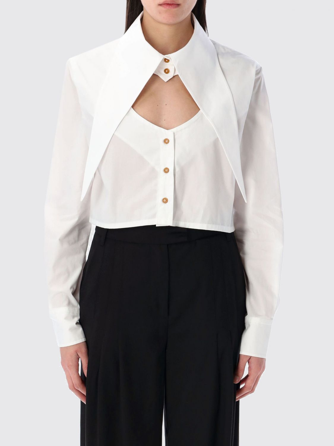 VIVIENNE WESTWOOD Hemdbluse Damen Farbe Weiß