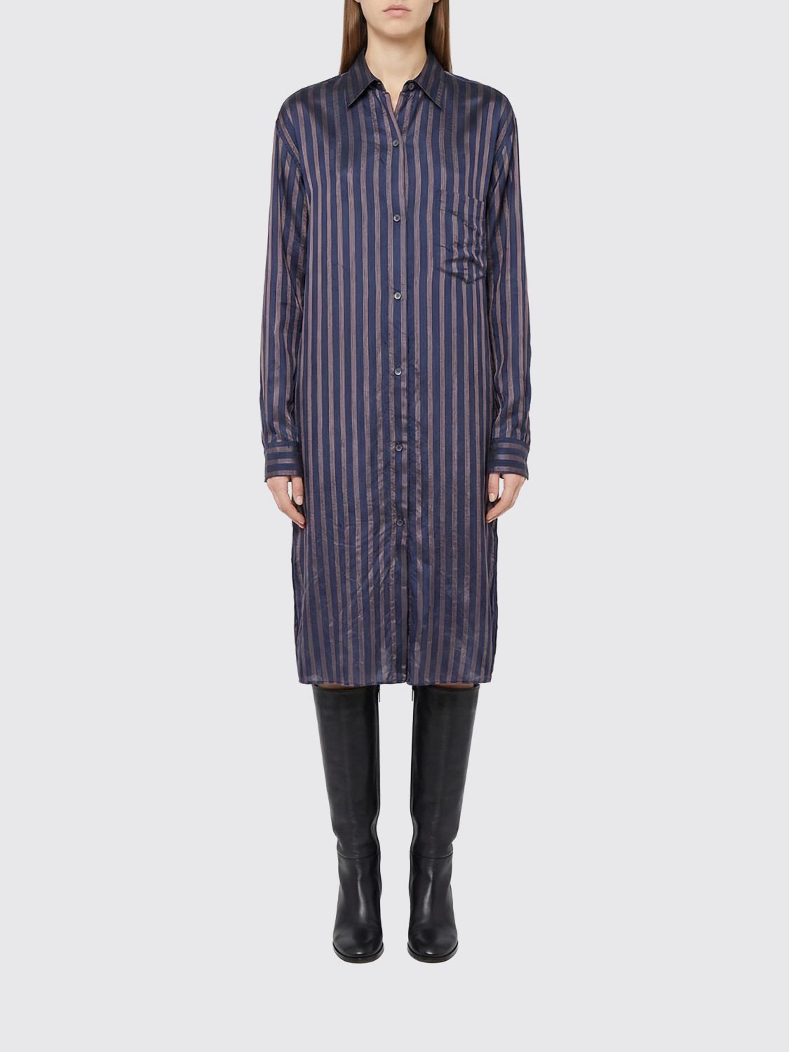 Dries Van Noten DRIES VAN NOTEN Dress Woman color Blue　DRIES VAN NOTEN ドレス レディース カラー ブルー