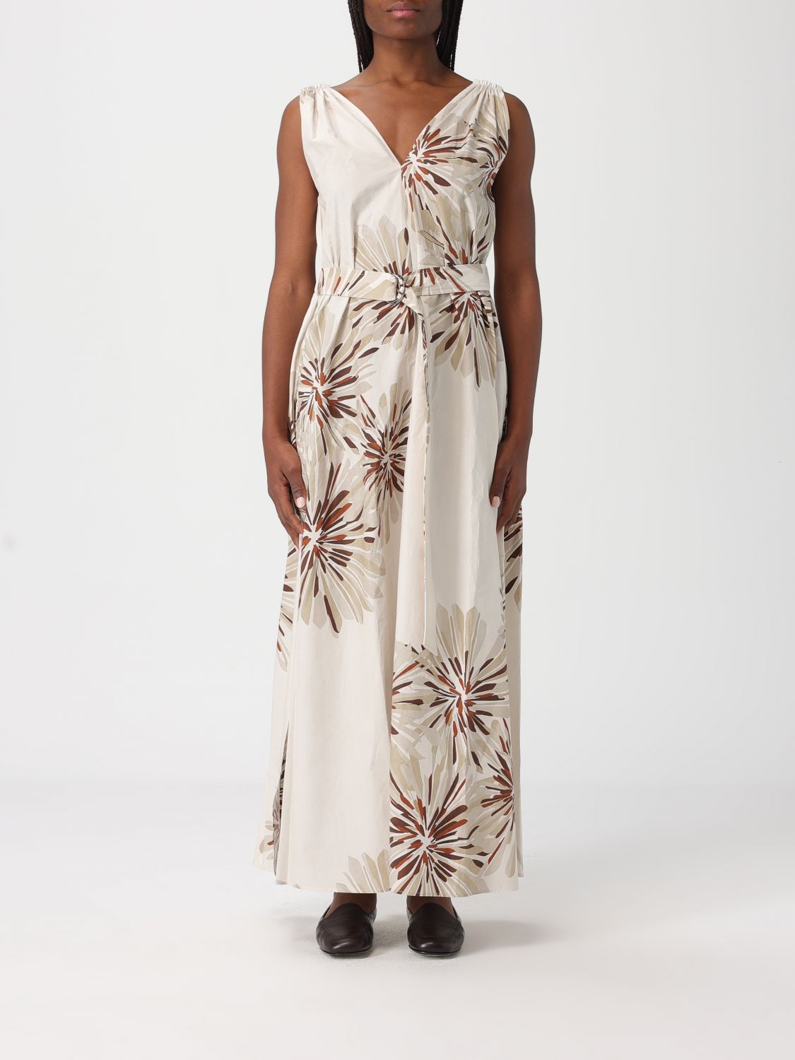 BRUNELLO CUCINELLI Kleid Damen Farbe Beige