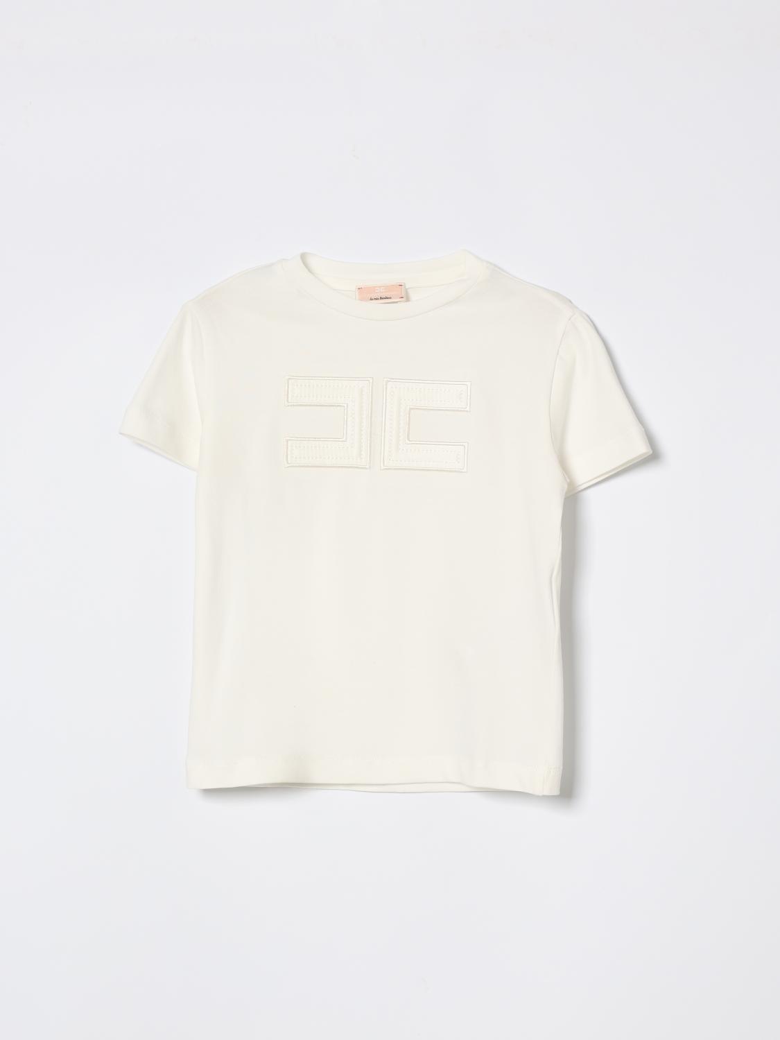 ELISABETTA FRANCHI LA MIA BAMBINA T-Shirt Kinder Farbe Weiß