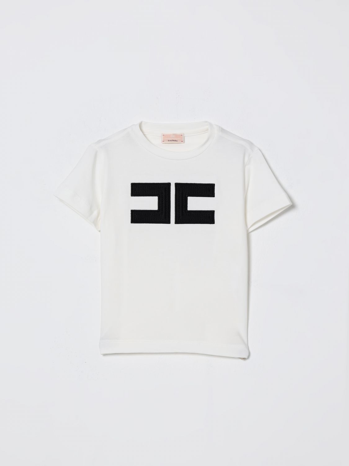 ELISABETTA FRANCHI LA MIA BAMBINA T-Shirt Kinder Farbe Ivory