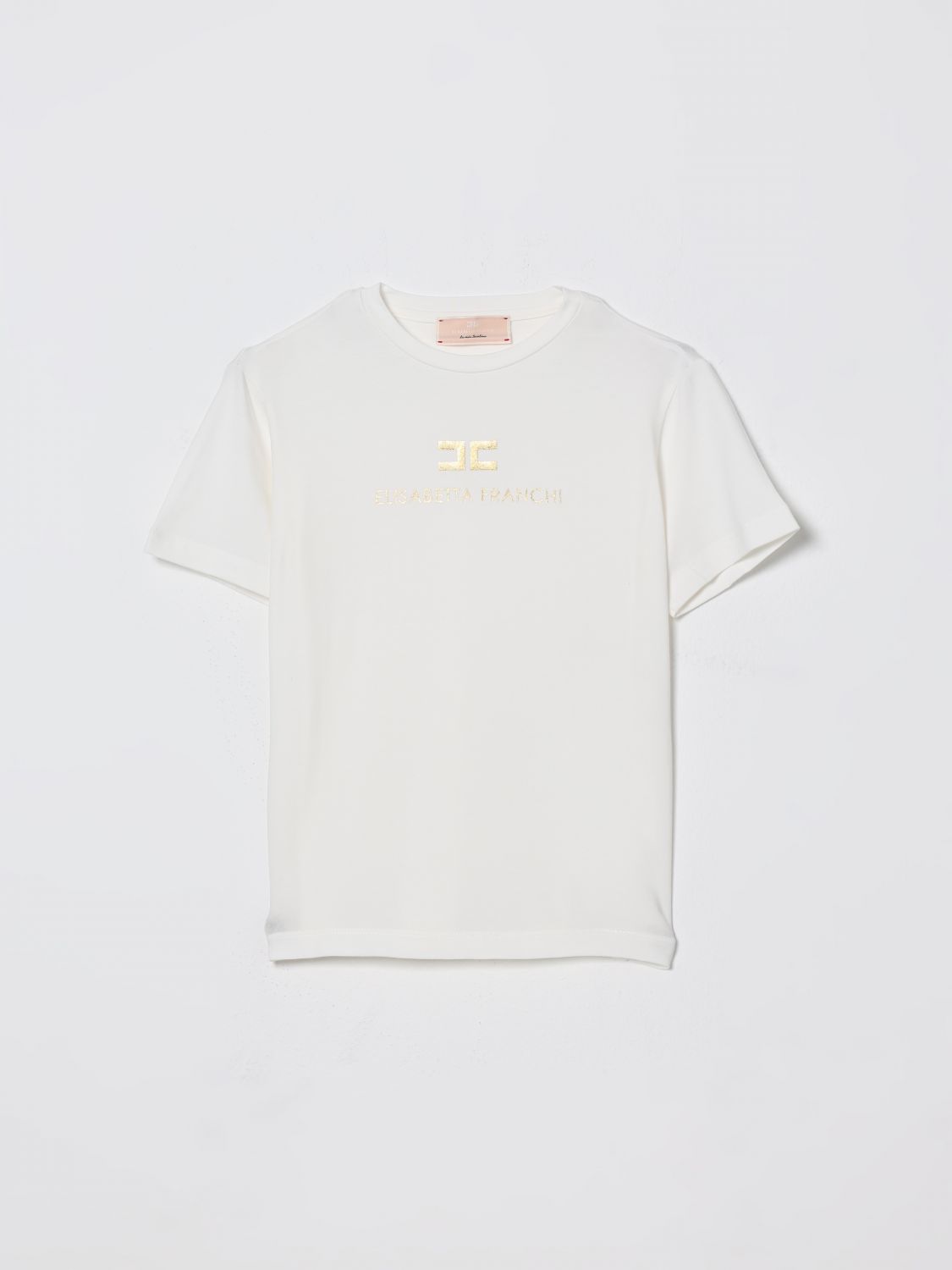 ELISABETTA FRANCHI LA MIA BAMBINA T-Shirt Kinder Farbe Ivory