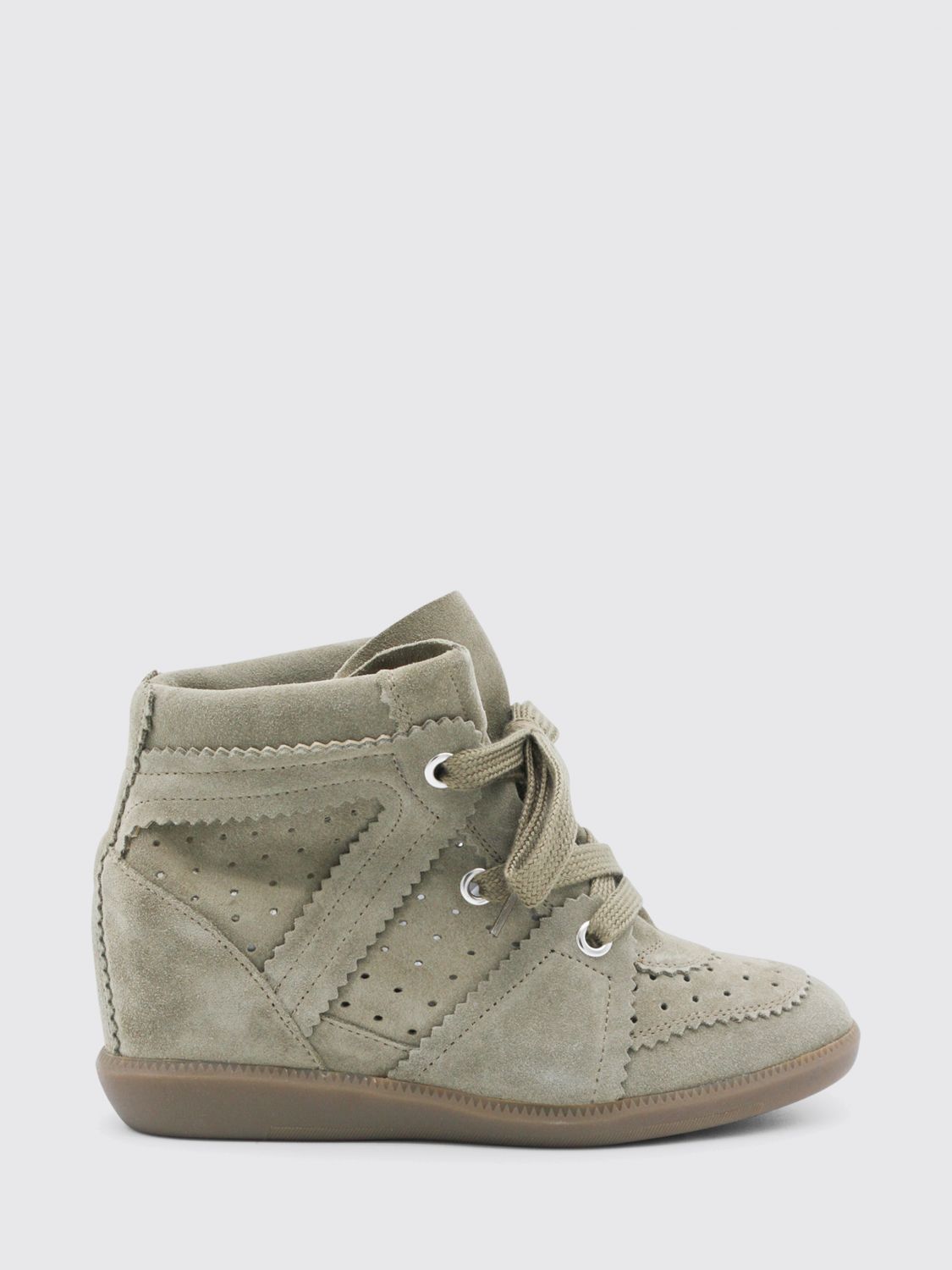 ISABEL MARANT Sneakers Woman color Grey　イザベルマラン スニーカー レディース カラー グレー ISABEL