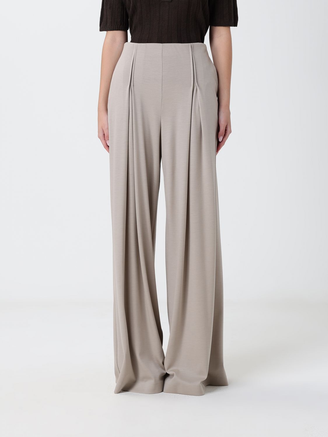 MAX MARA Pants Woman color Beige