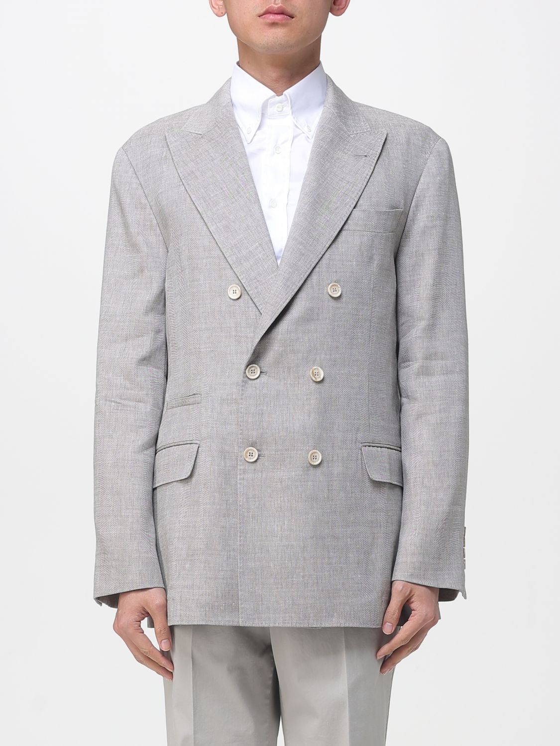 BRUNELLO CUCINELLI Jacke Herren Farbe Braun