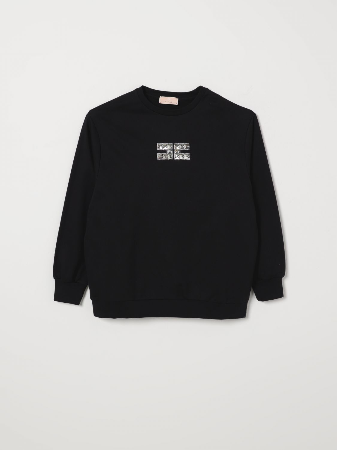 ELISABETTA FRANCHI LA MIA BAMBINA Pullover Kinder Farbe Schwarz