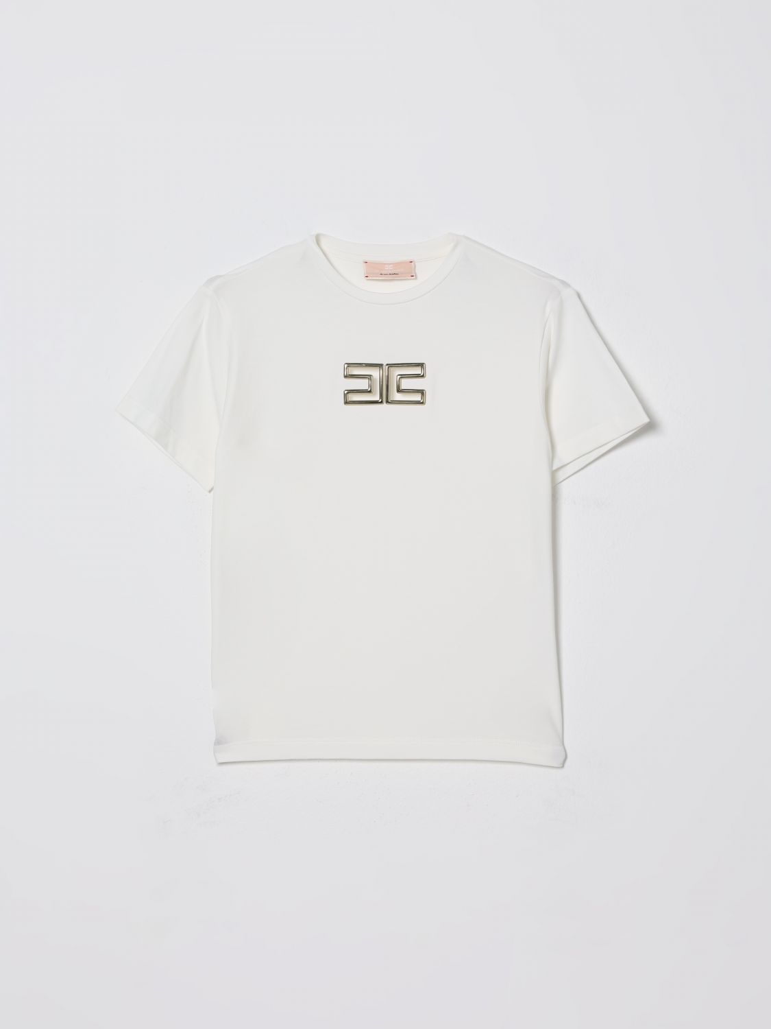 ELISABETTA FRANCHI LA MIA BAMBINA T-Shirt Kinder Farbe Ivory