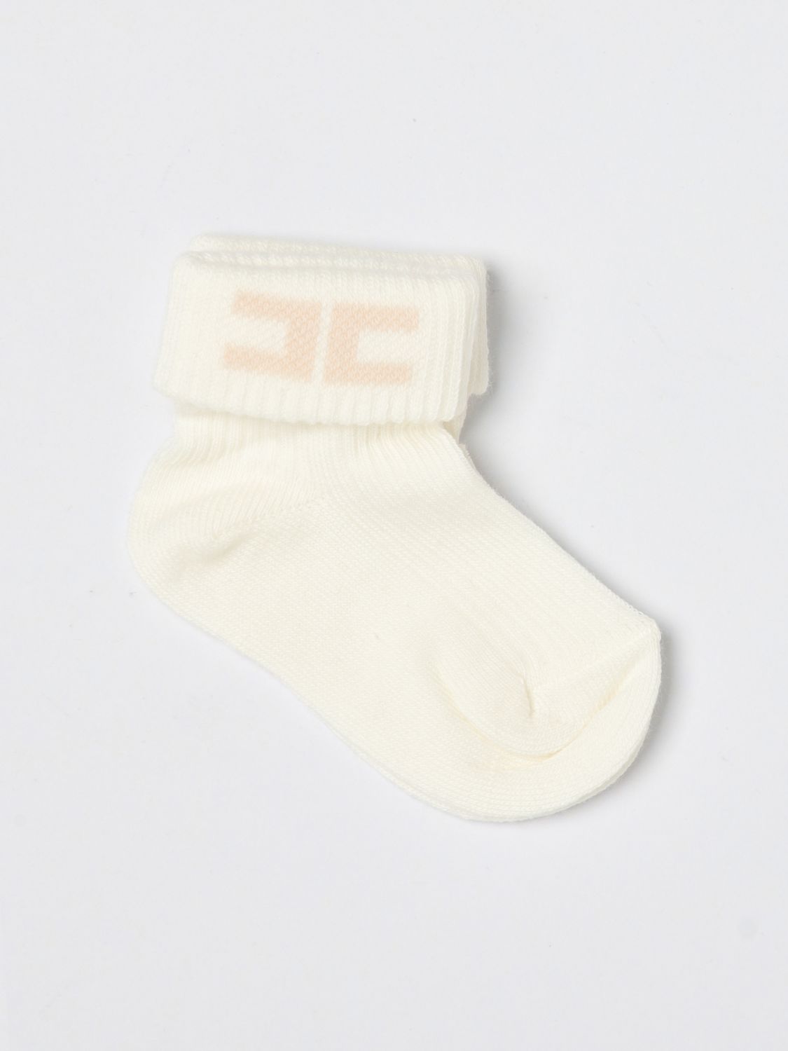 ELISABETTA FRANCHI LA MIA BAMBINA Socken Kinder Farbe Ivory