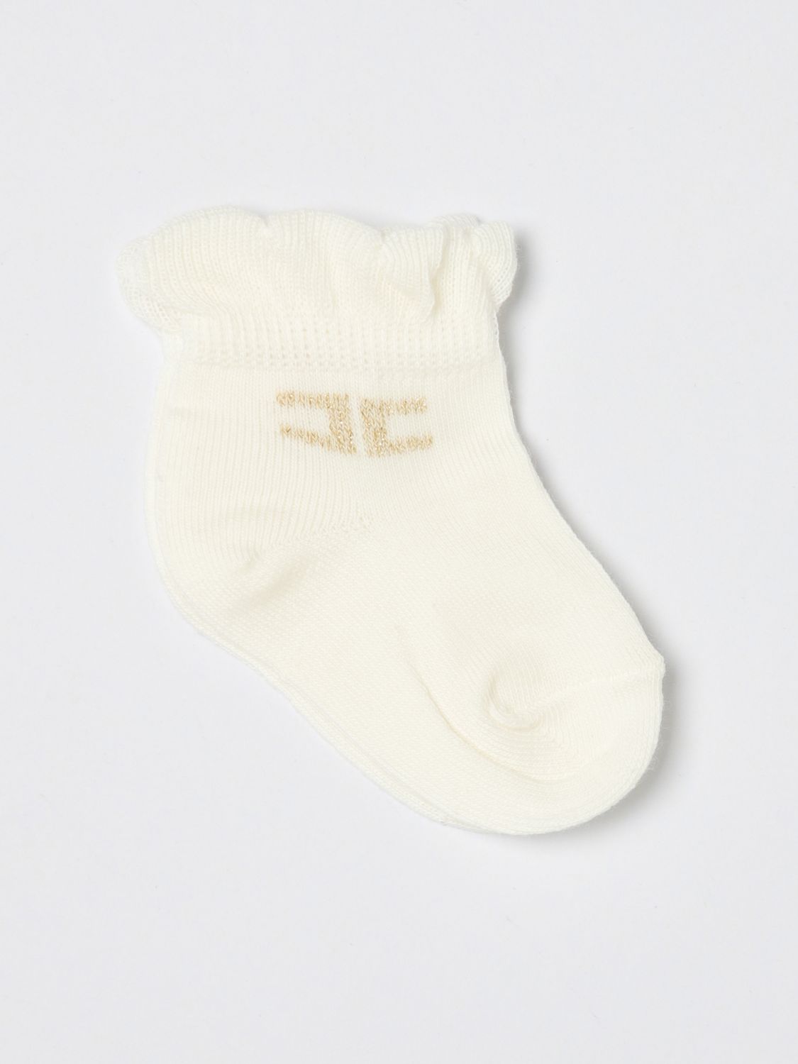 ELISABETTA FRANCHI LA MIA BAMBINA Socken Kinder Farbe Ivory