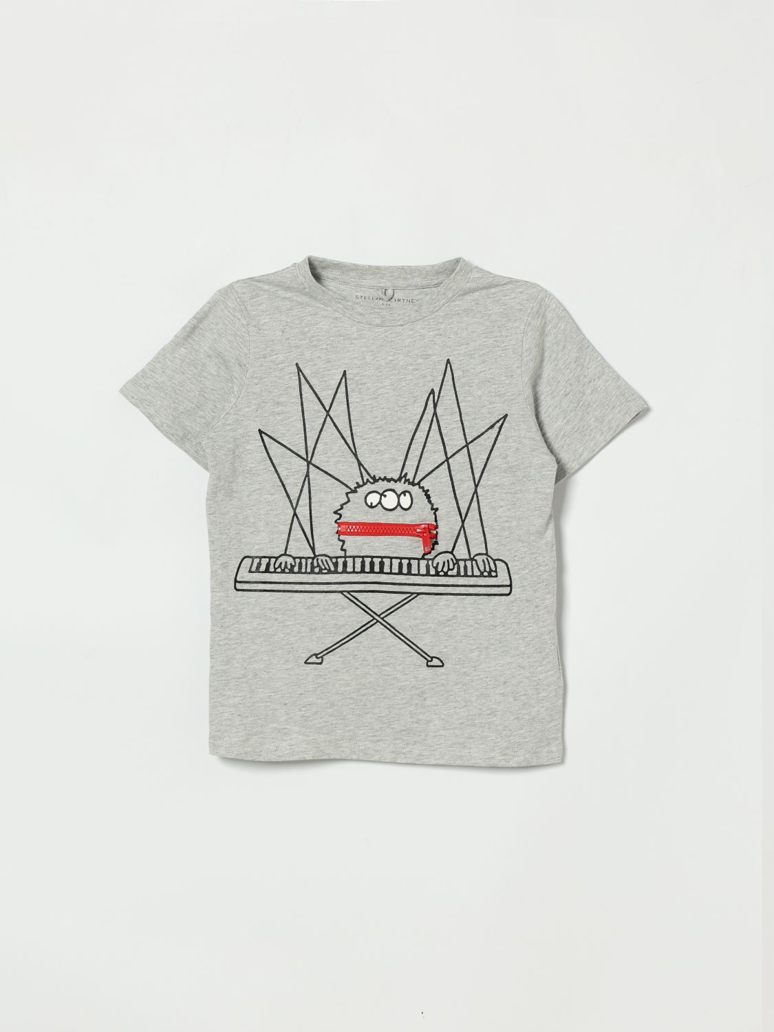 STELLA MCCARTNEY KIDS T-Shirt Kinder Farbe Grau