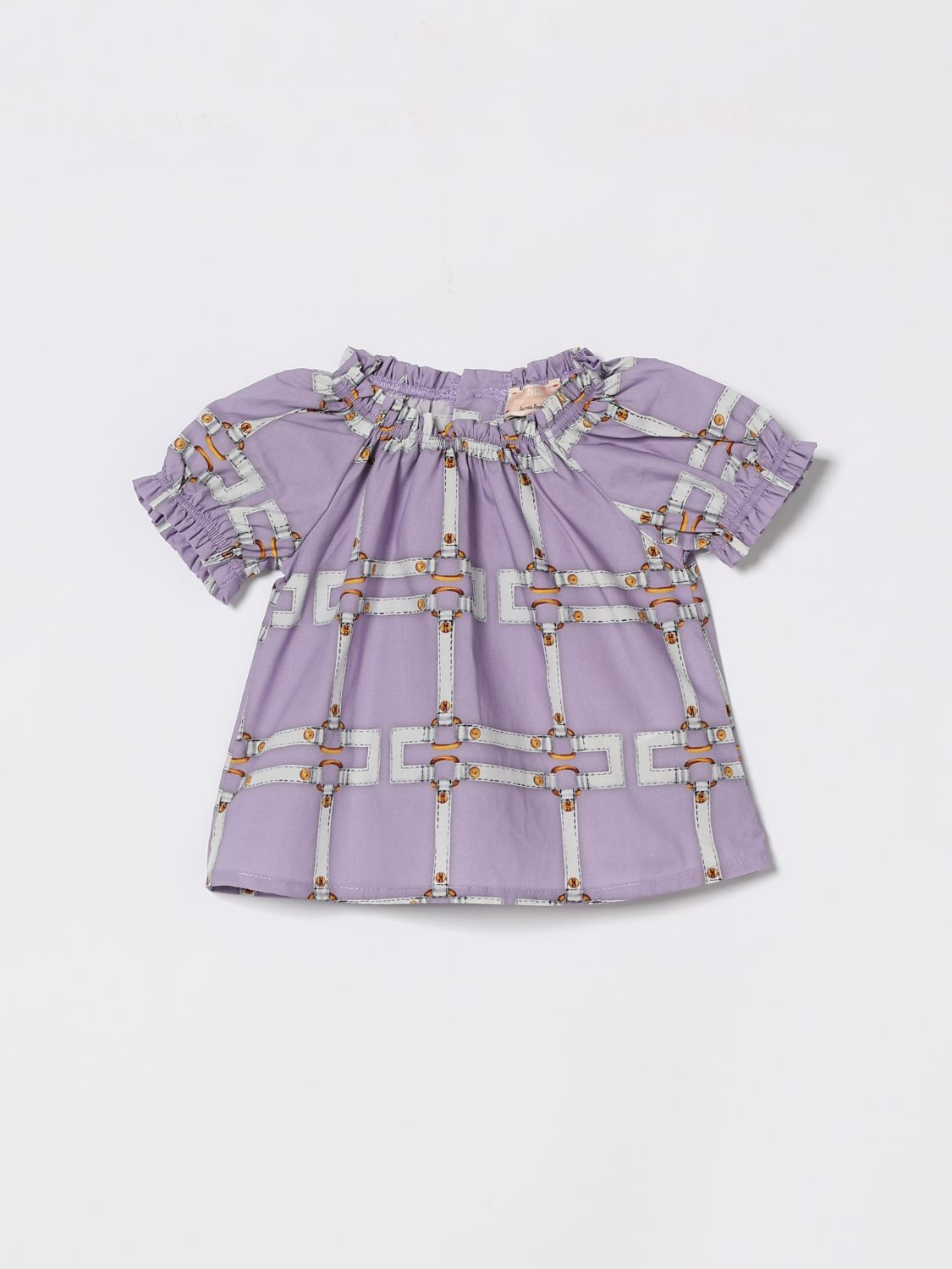 ELISABETTA FRANCHI LA MIA BAMBINA Strampler Kinder Farbe Glyzinien