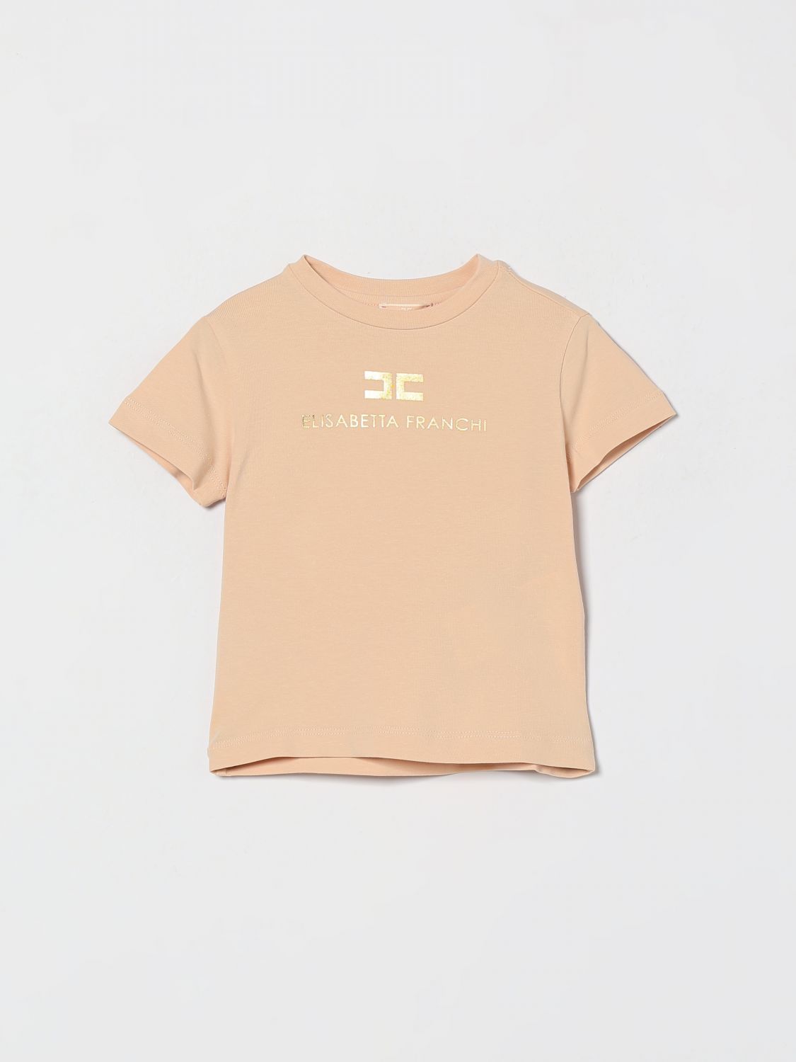 ELISABETTA FRANCHI LA MIA BAMBINA T-shirt in cotone con logo