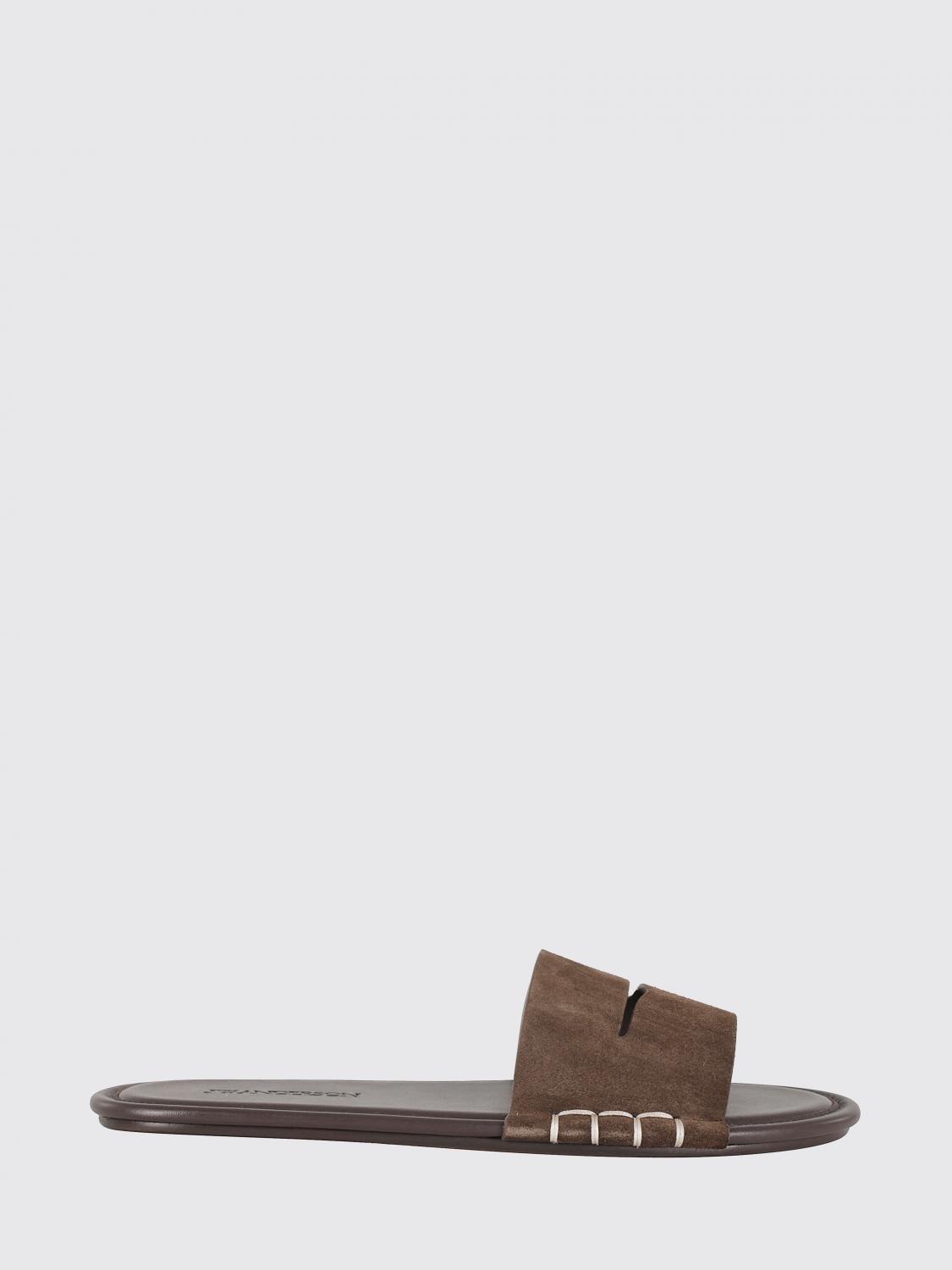 JW ANDERSON Heeled Sandal Woman color Brown　JW ANDERSON ヒール サンダル ウィメンズ カラー ブラウン JW
