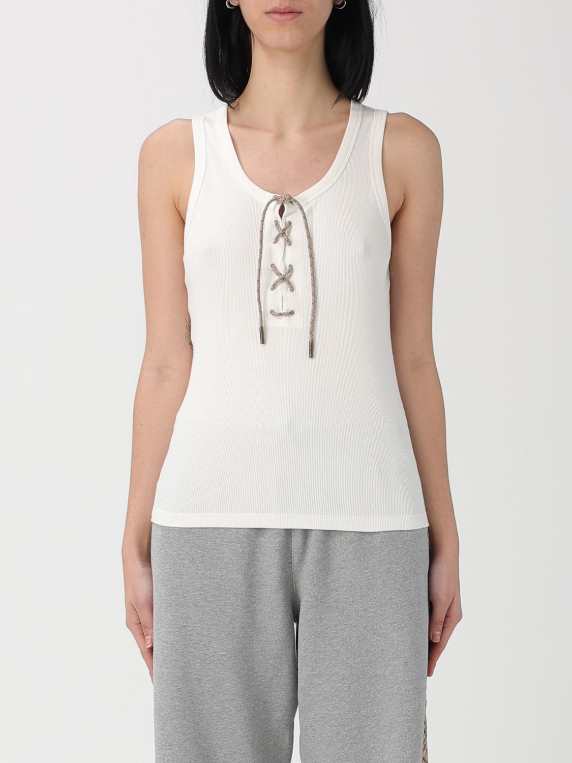 Top BURBERRY Donna colore Bianco