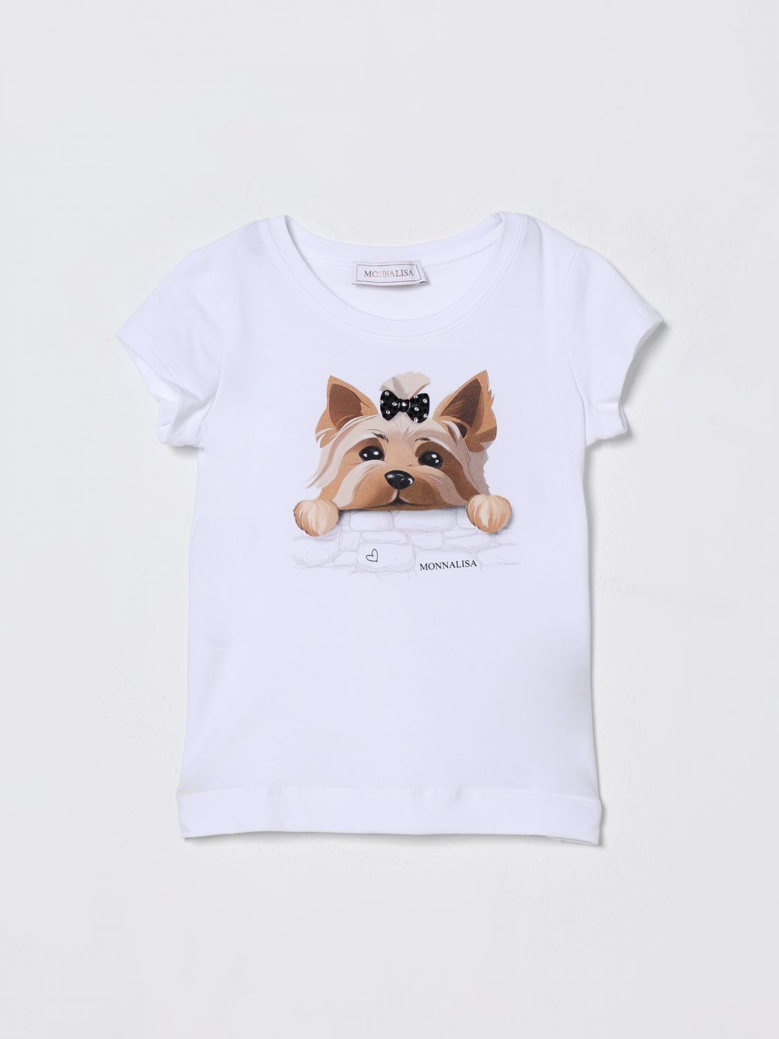 MONNALISA T-Shirt Kinder Farbe Weiß