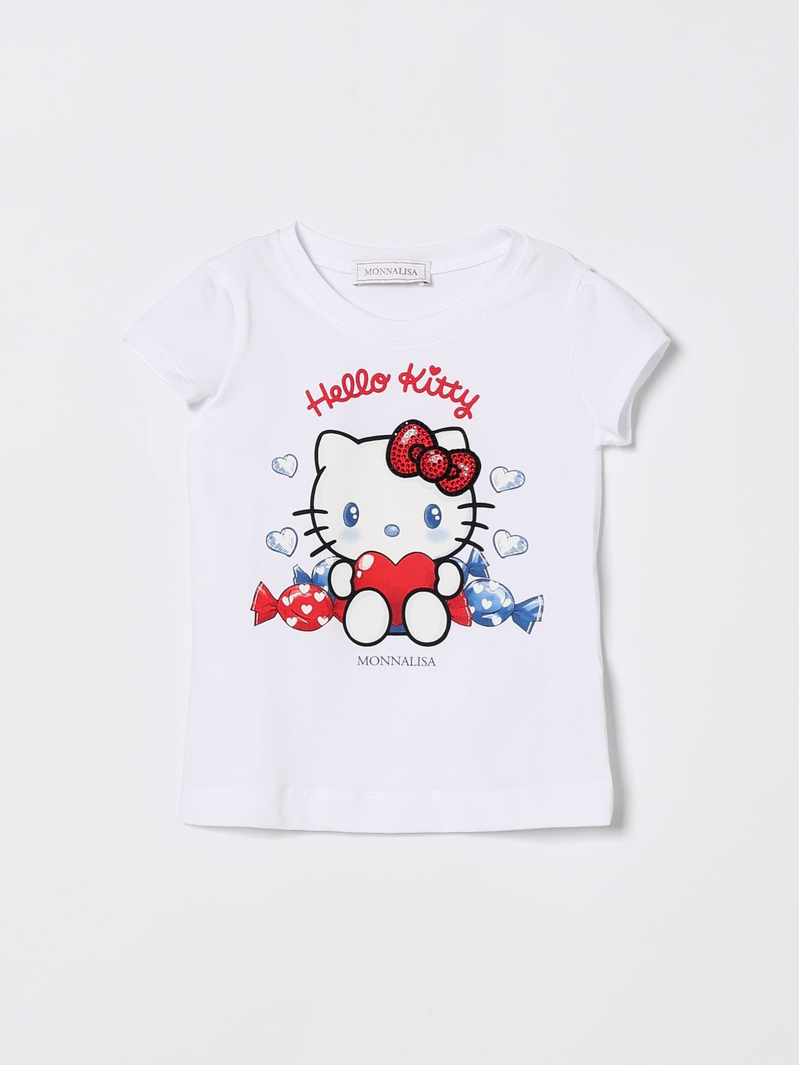 MONNALISA T-Shirt Kinder Farbe Weiß