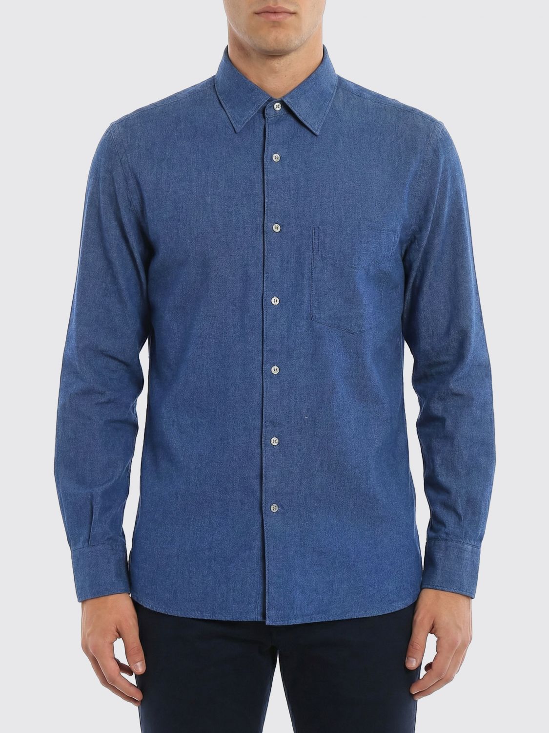 ASPESI Hemd Herren Farbe Blau