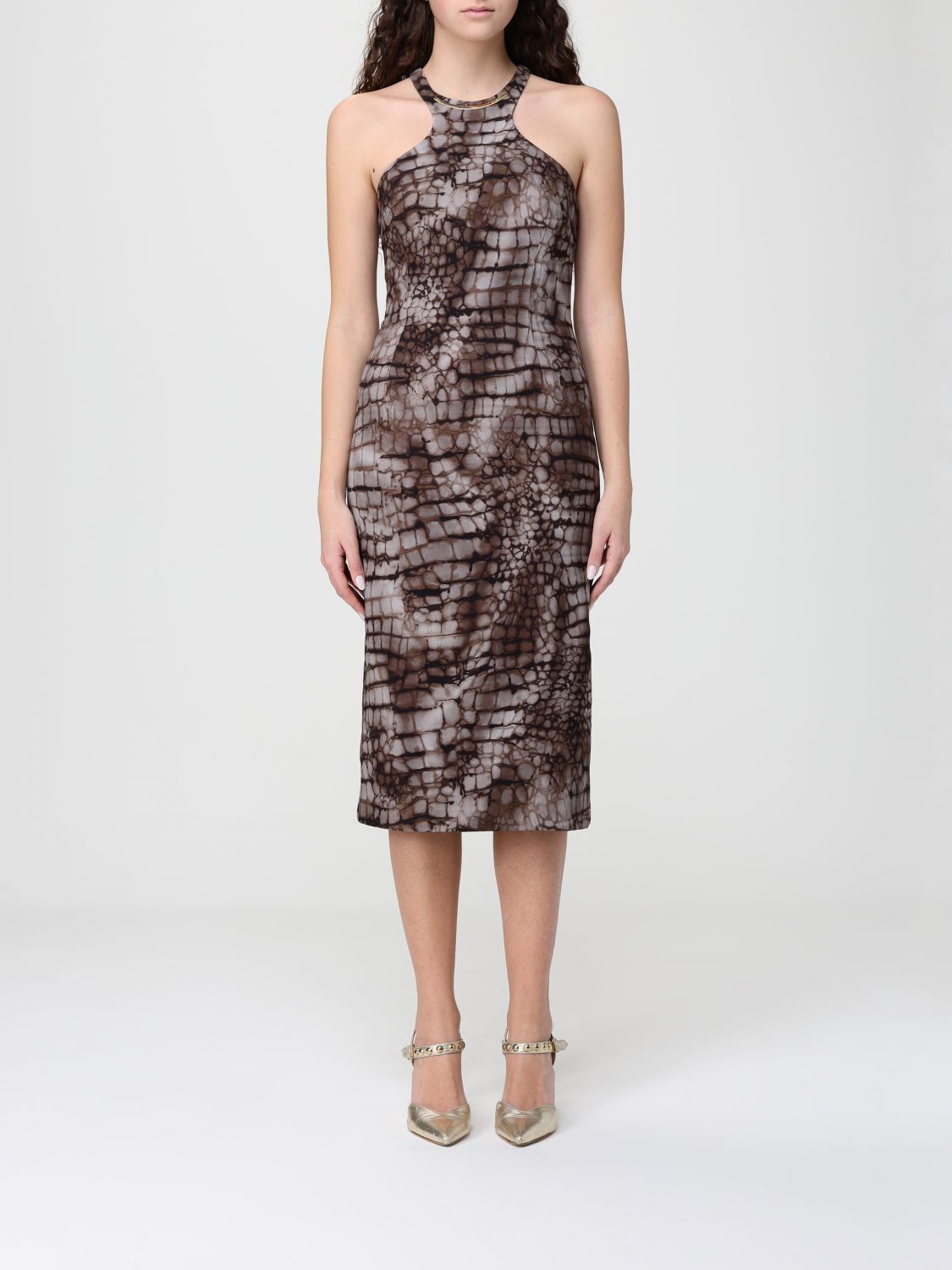ELISABETTA FRANCHI Kleid Damen Farbe Braun