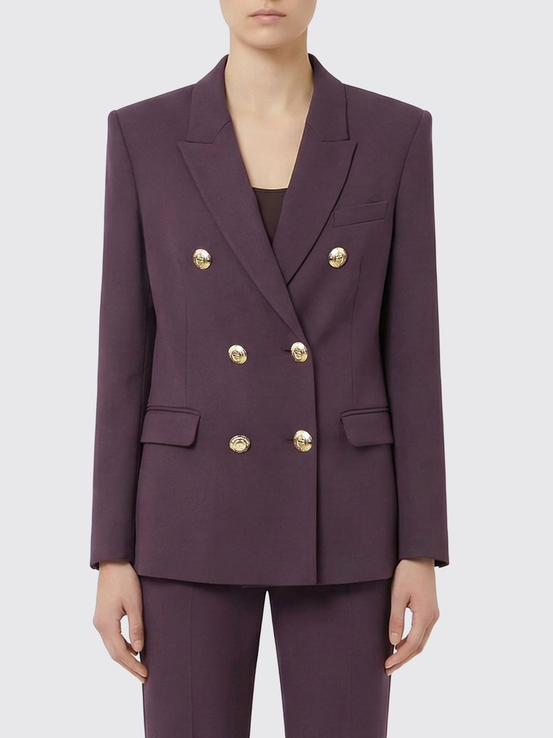 ELISABETTA FRANCHI Jacke Damen Farbe Braun