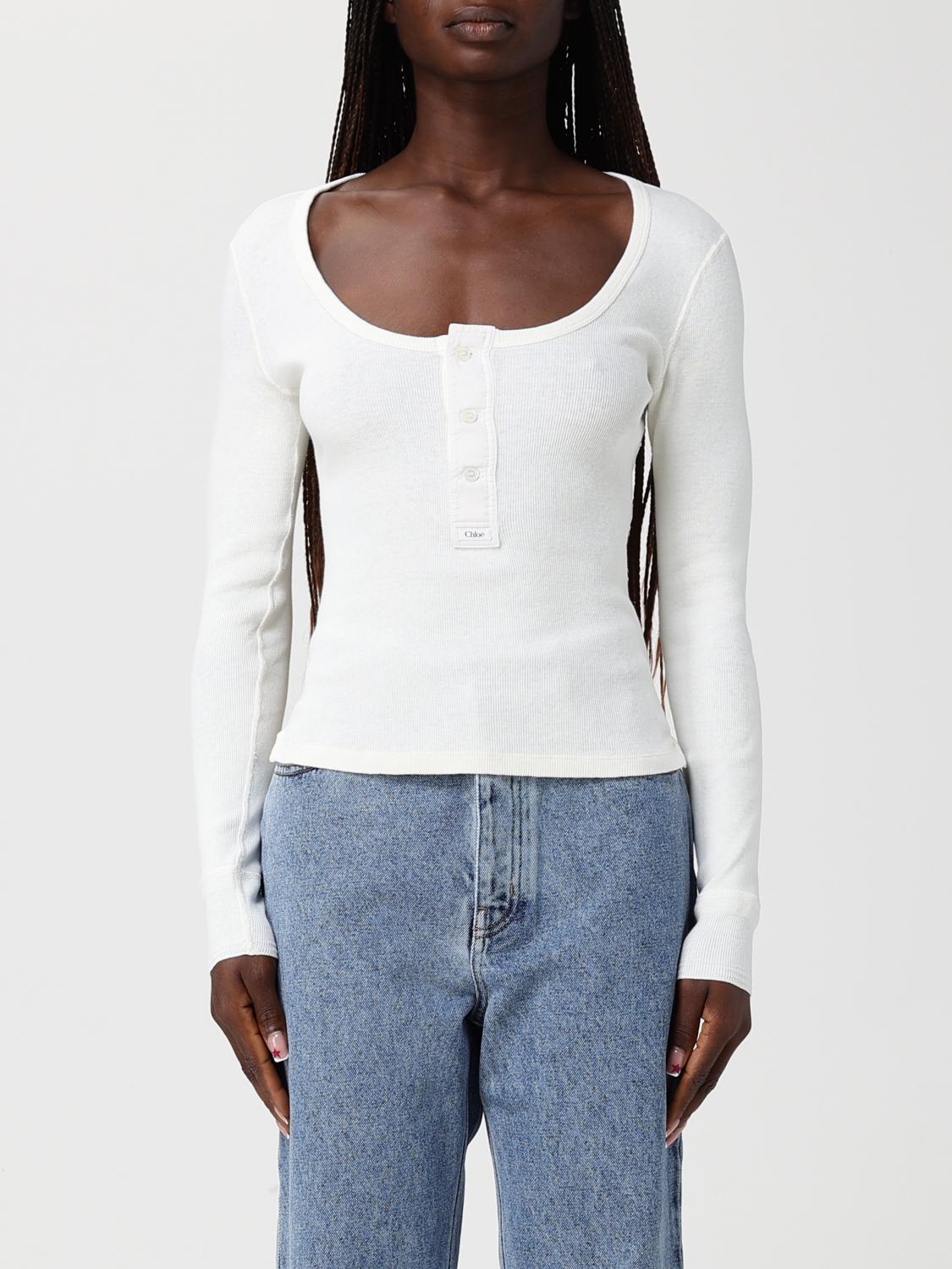 CHLOÉ Pullover Damen Farbe Weiß