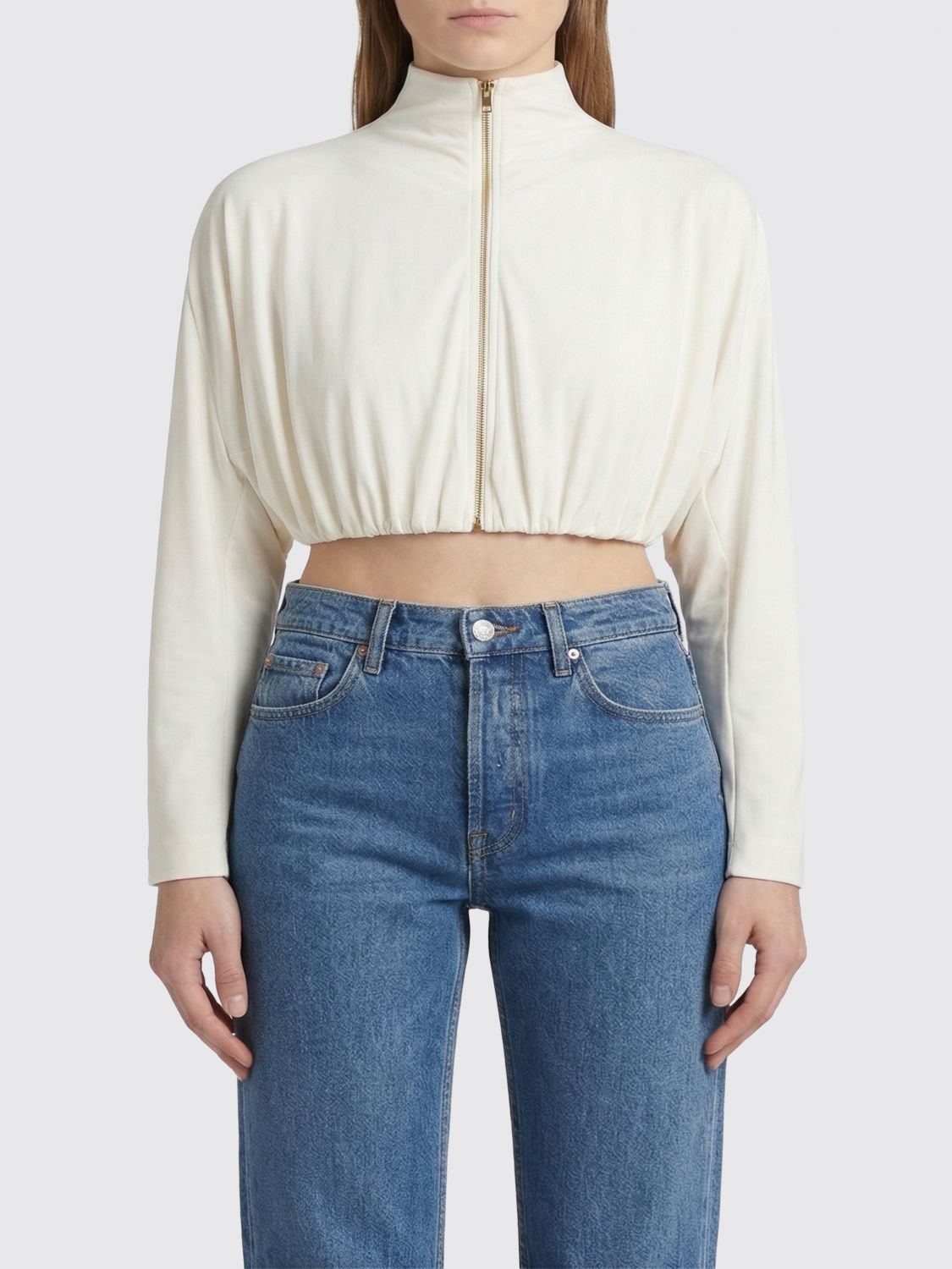 Alaïa ALAÏA Jacket Woman color White　ALAÏA ジャケット ウーマン カラー ホワイト