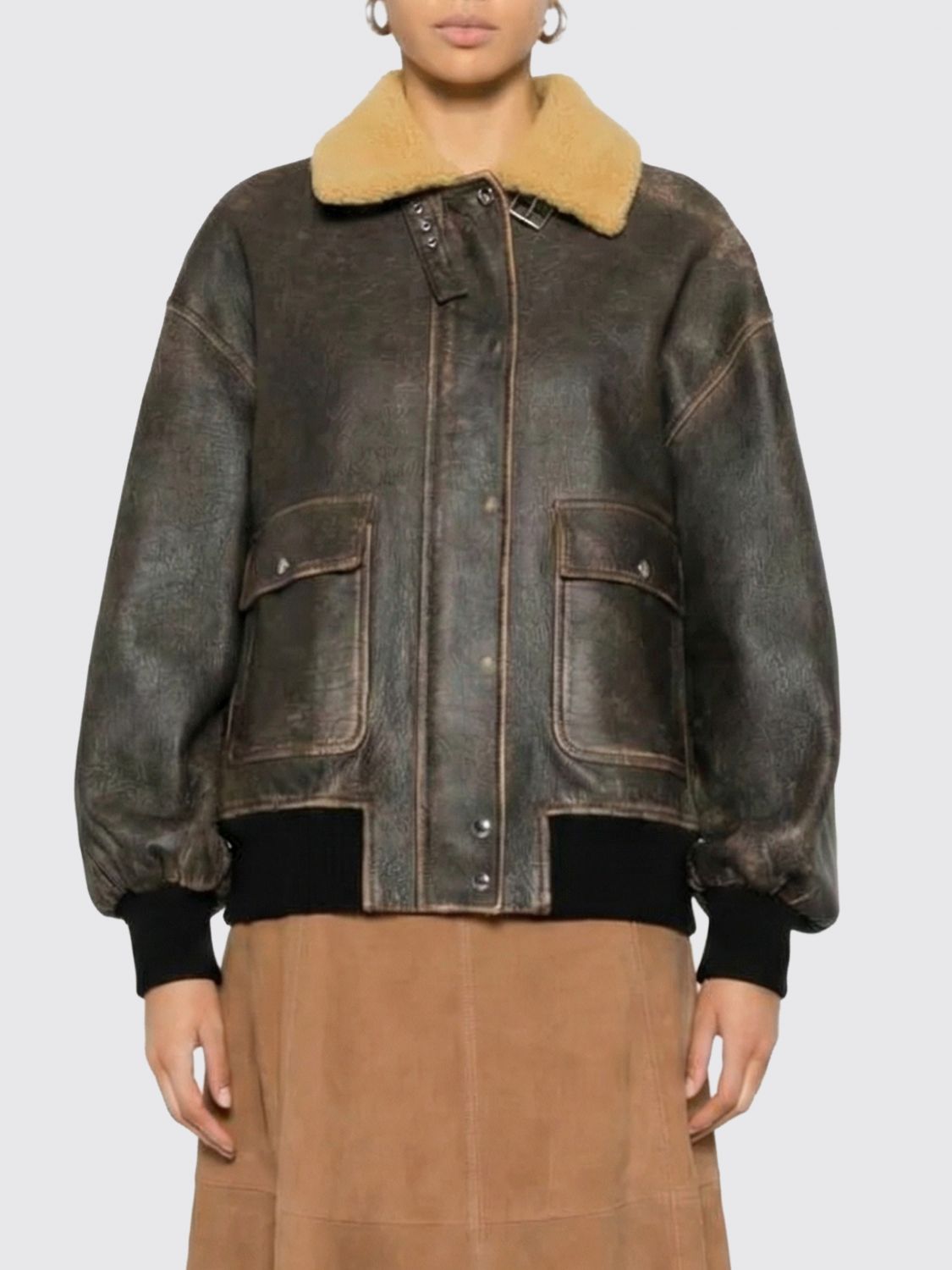 Khaite Jacket Woman color Brown