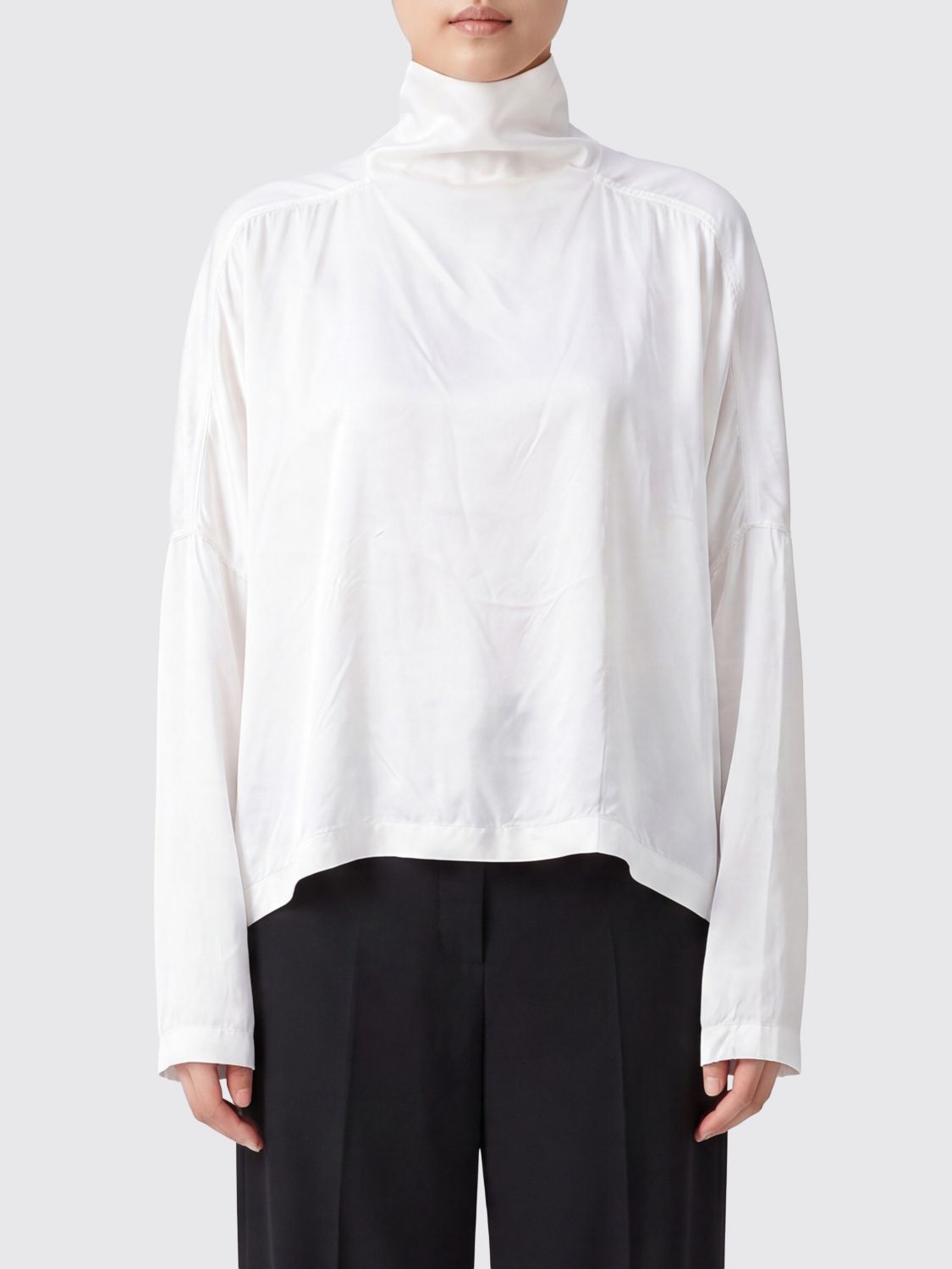 RICK OWENS Top Woman color White