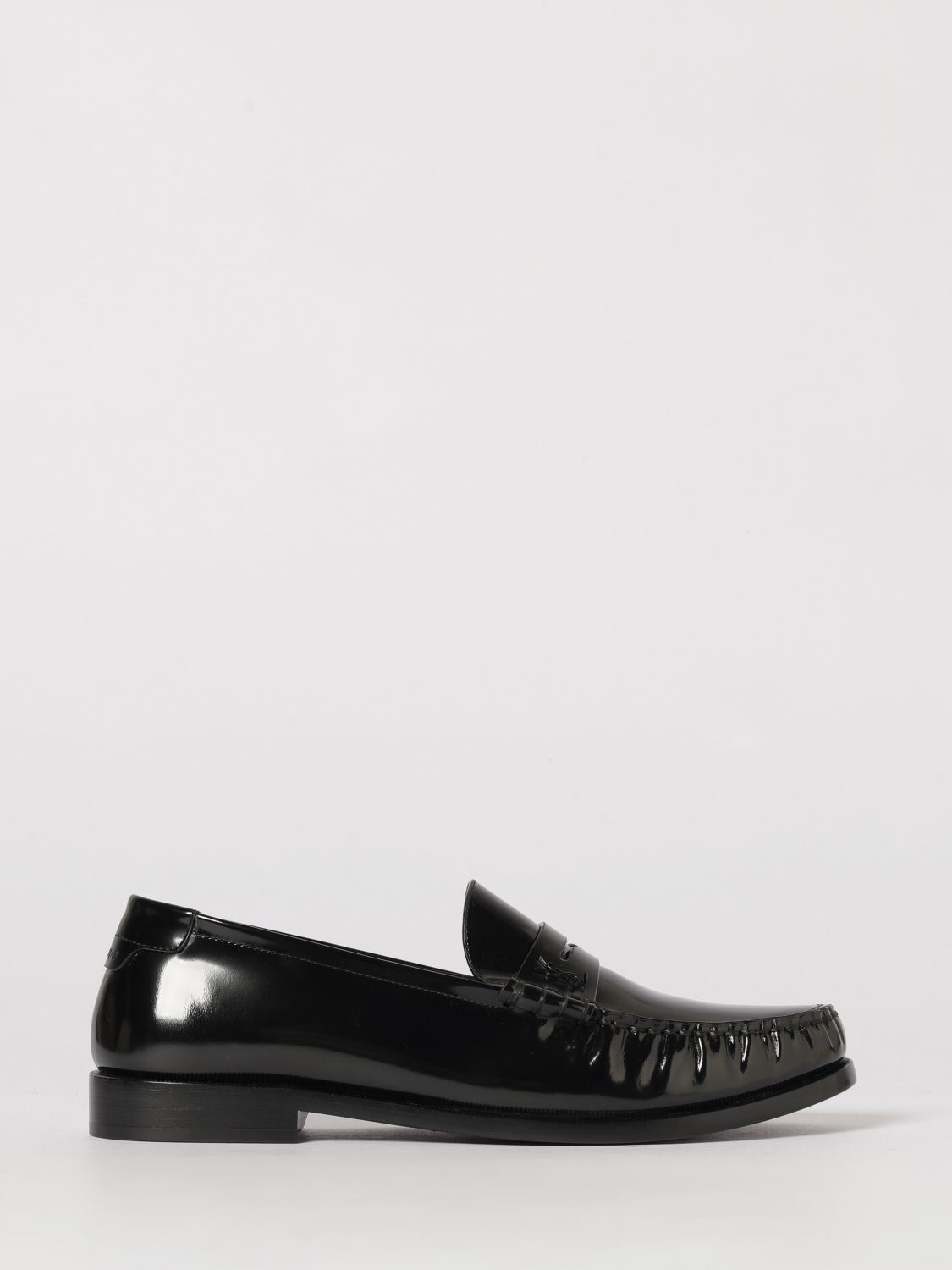 SAINT LAURENT Mocassino Le Loafer in spazzolata