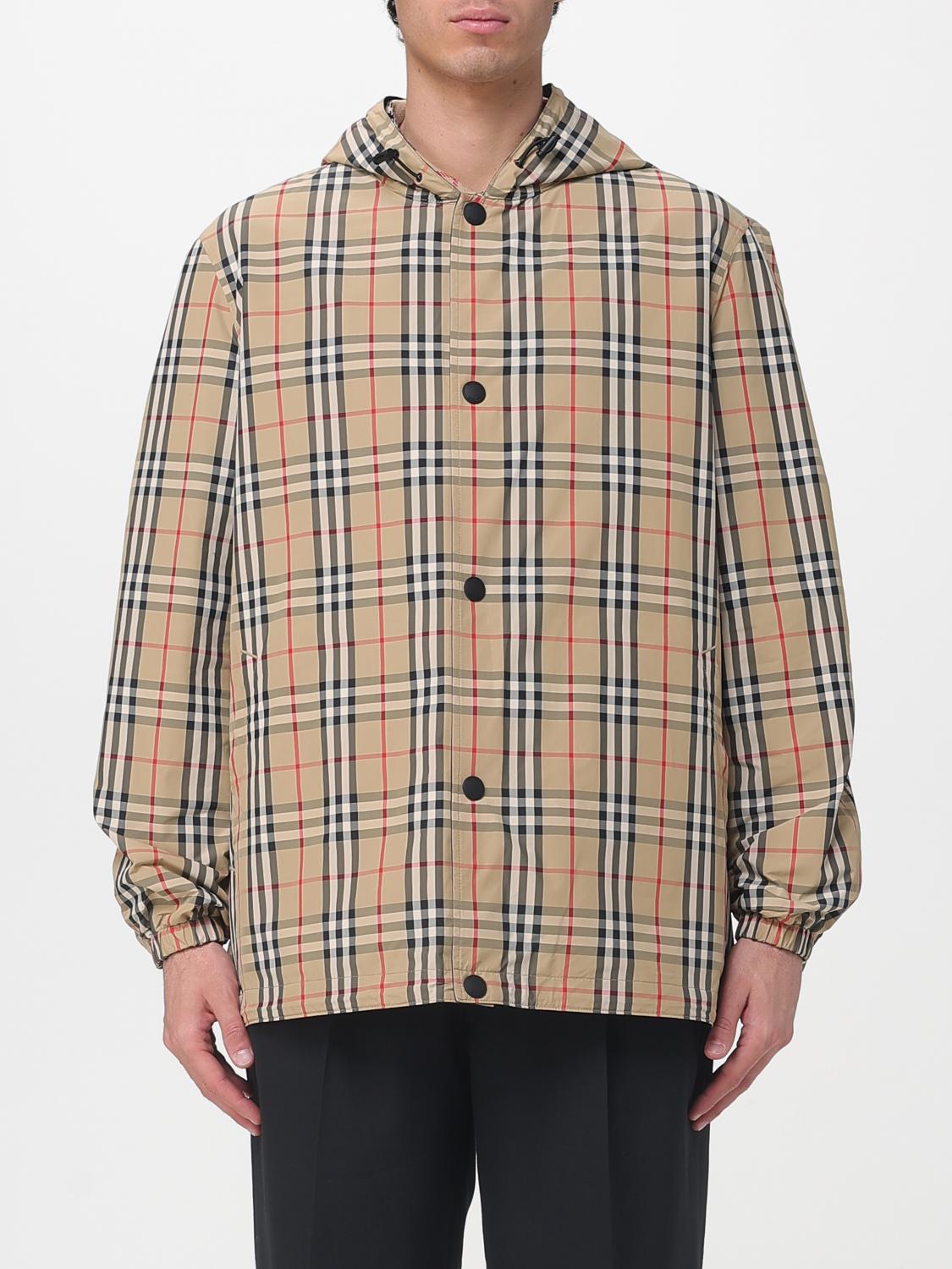 BURBERRY Jacke Herren Farbe Bunt