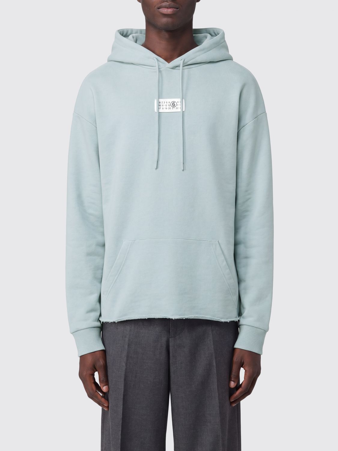 MM6 MAISON MARGIELA Sweatshirt Men color Turquoise