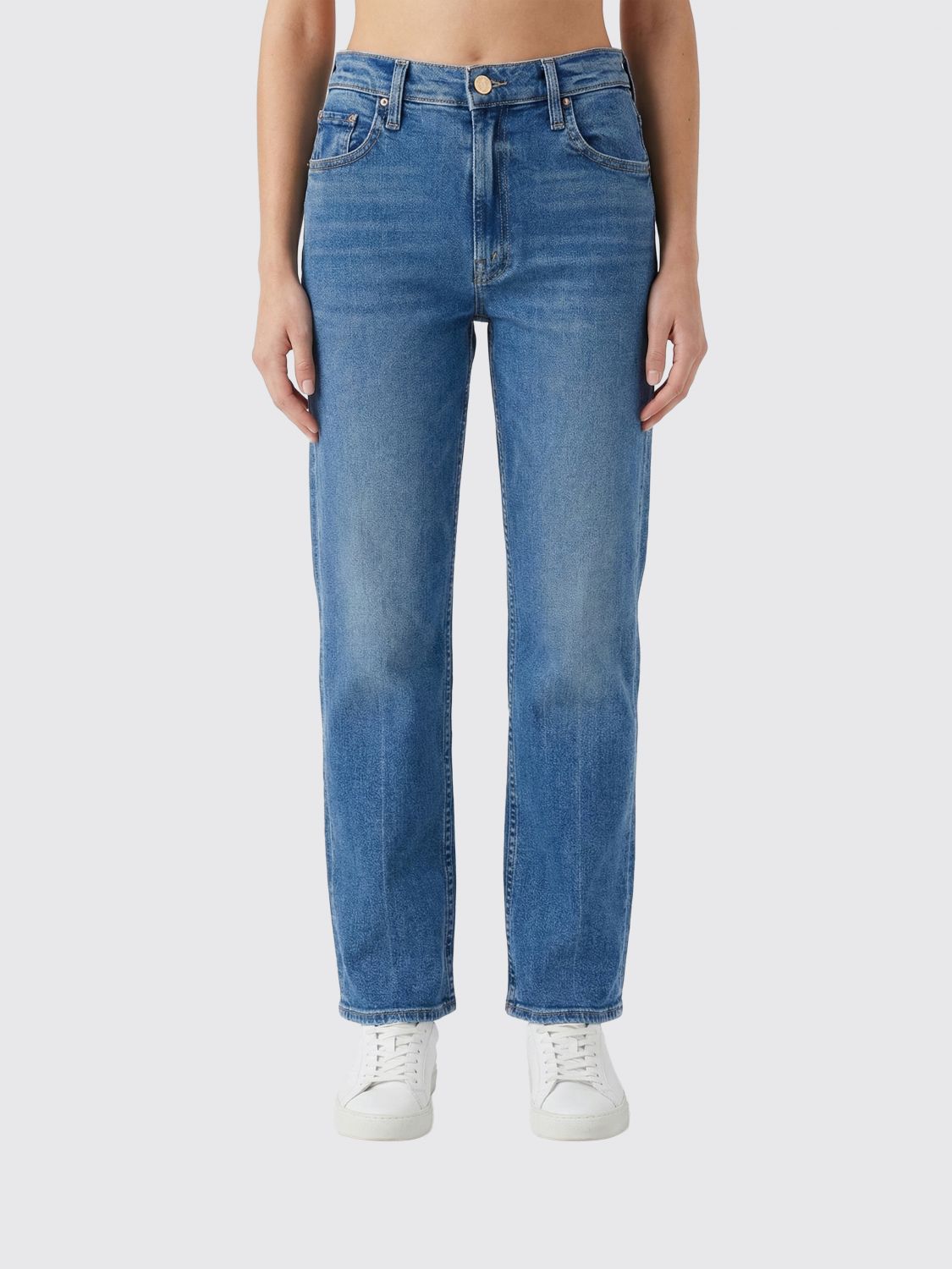 MOTHER Jeans Damen Farbe Blau