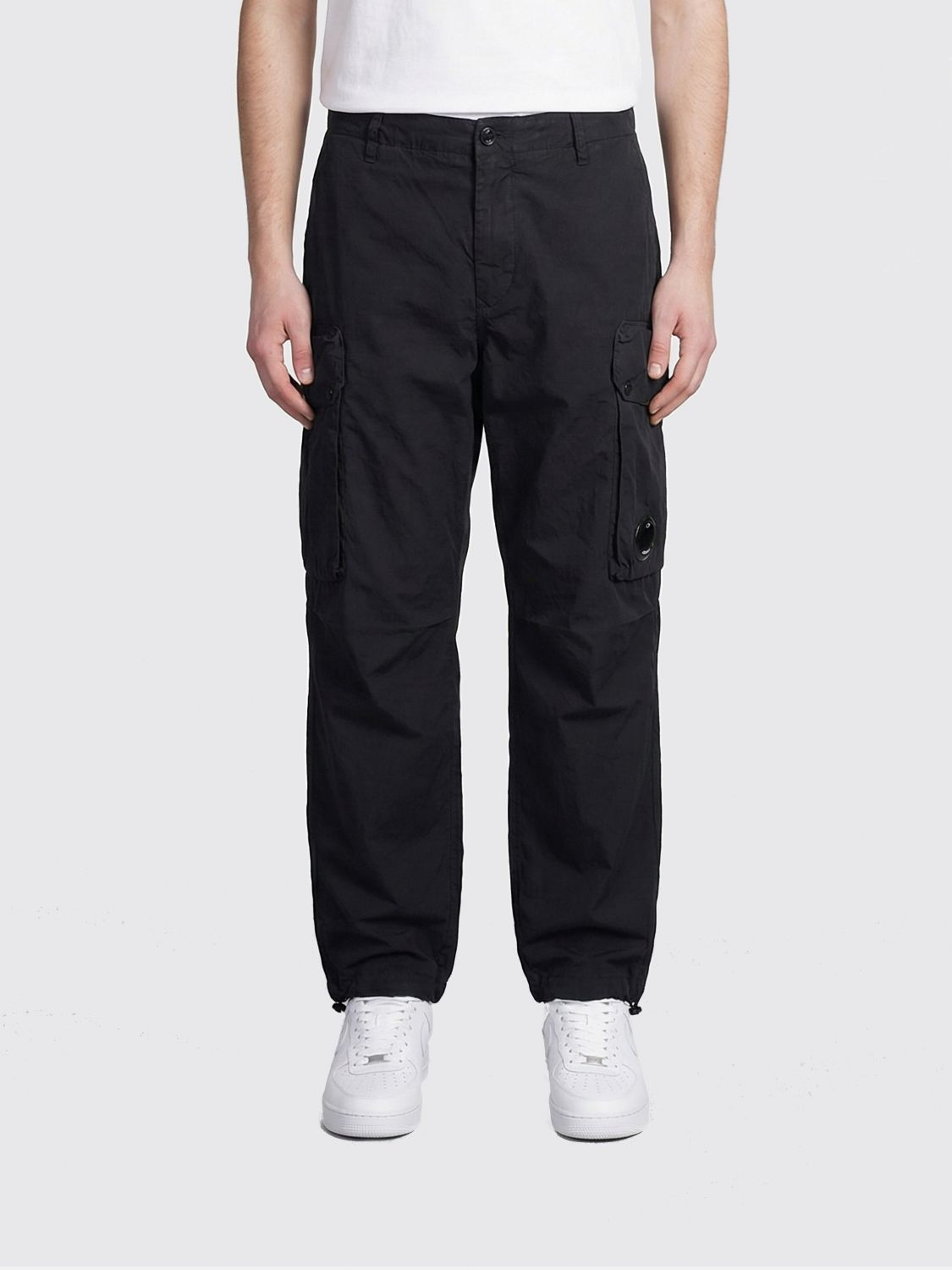 C.p. Company C. P. COMPANY Pants Men color Black