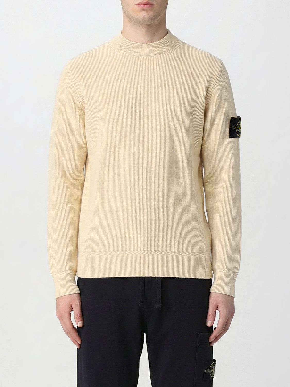 STONE ISLAND Pullover Herren Farbe Beige