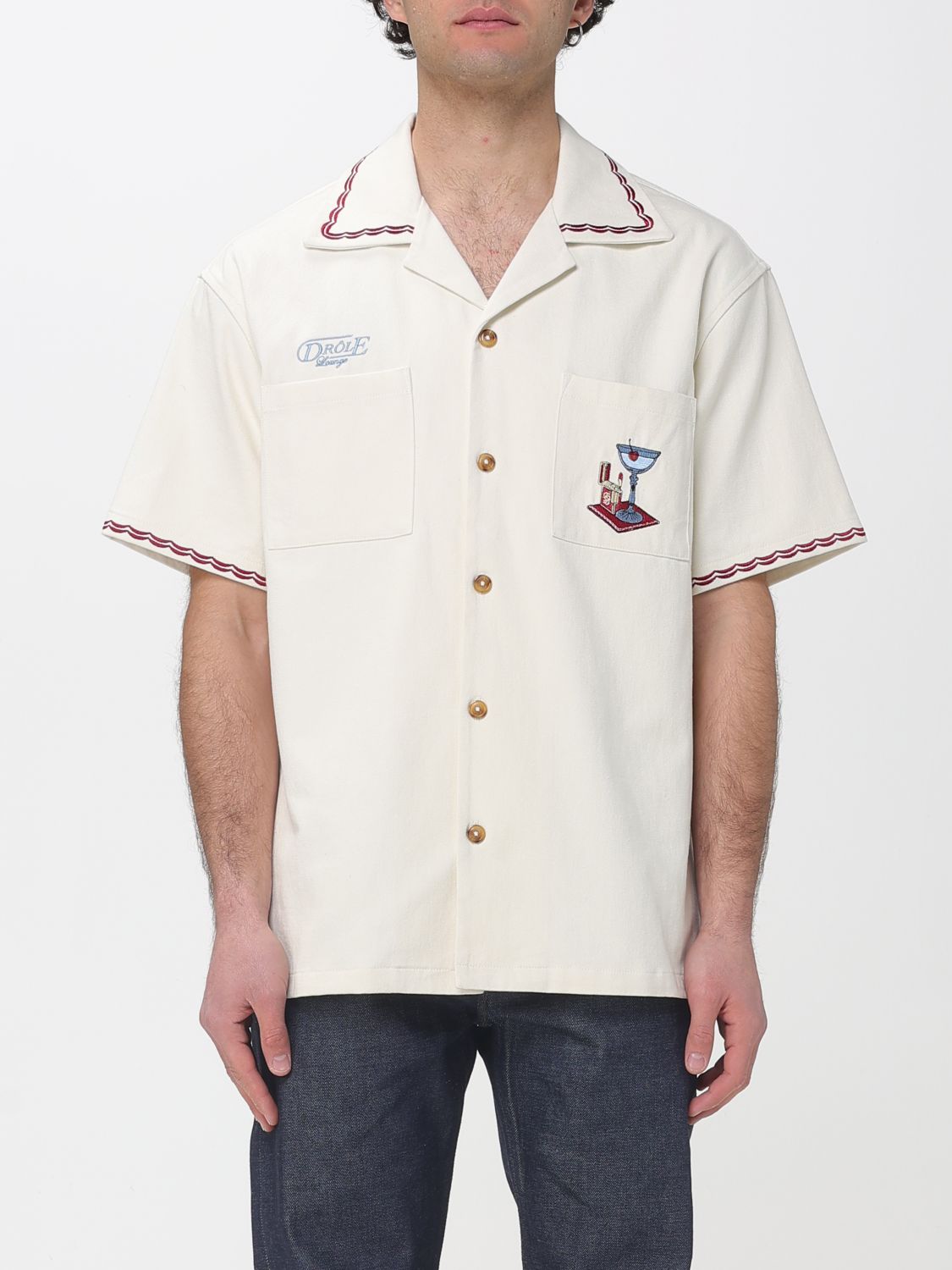 DRÔLE DE MONSIEUR Shirt Men color White
