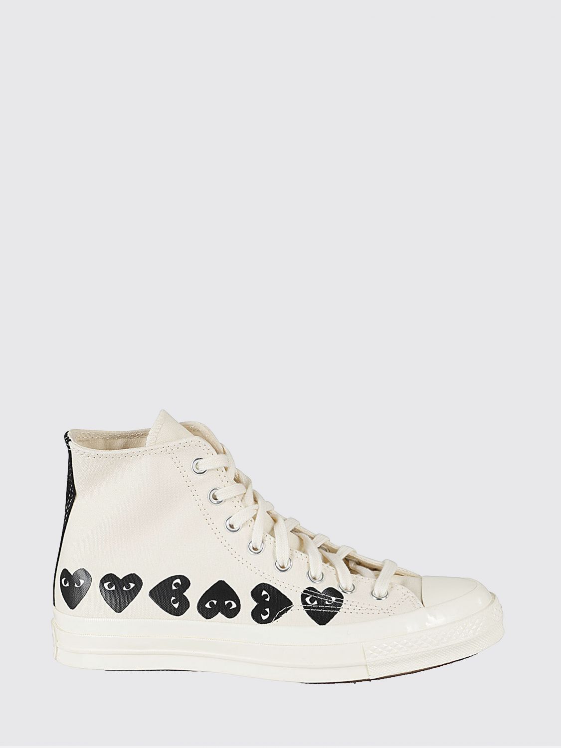 COMME DES GARÇONS PLAY X CONVERSE Sneakers Men color White　COMME DES GARÇONS PLAY X CONVERSE スニーカー メンズ カラー ホワイト COMME
