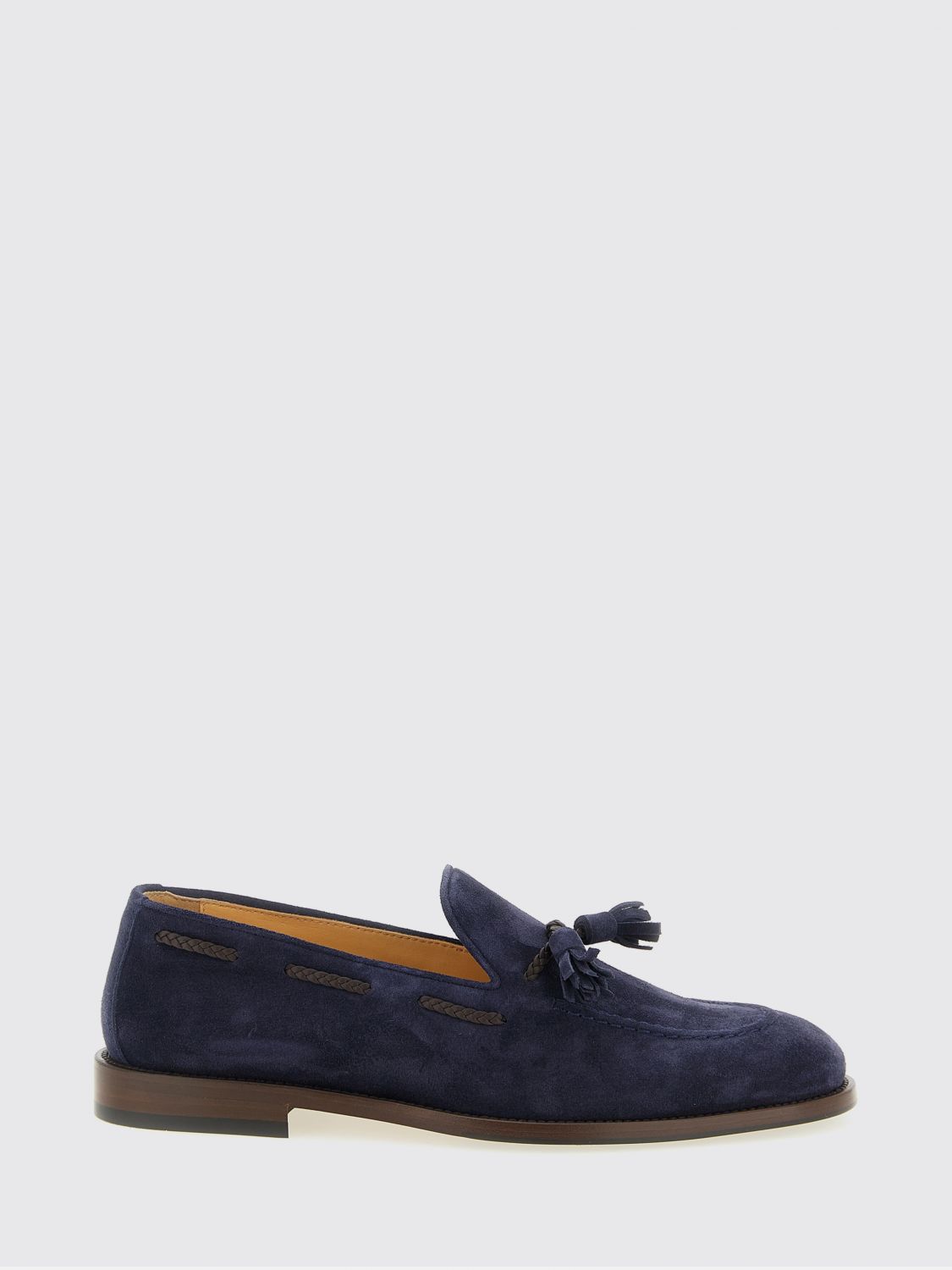 BRUNELLO CUCINELLI Mokassins Herren Farbe Blau