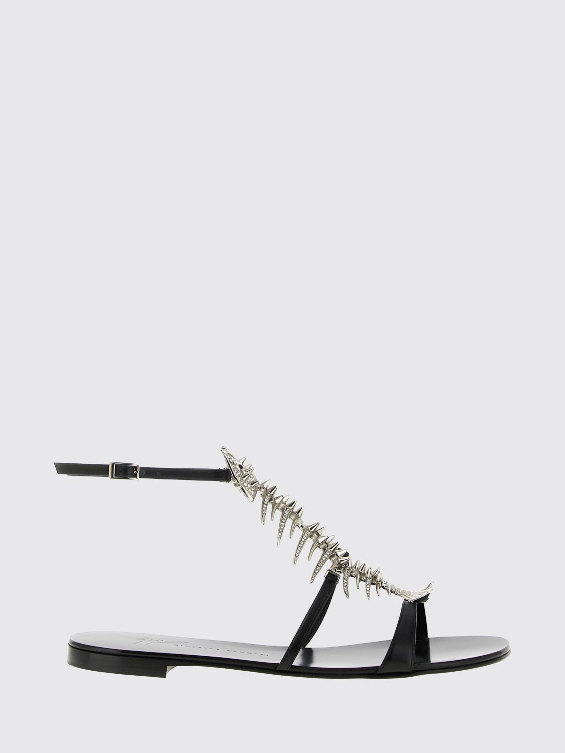 Sandali Basso GIUSEPPE ZANOTTI Donna colore Nero