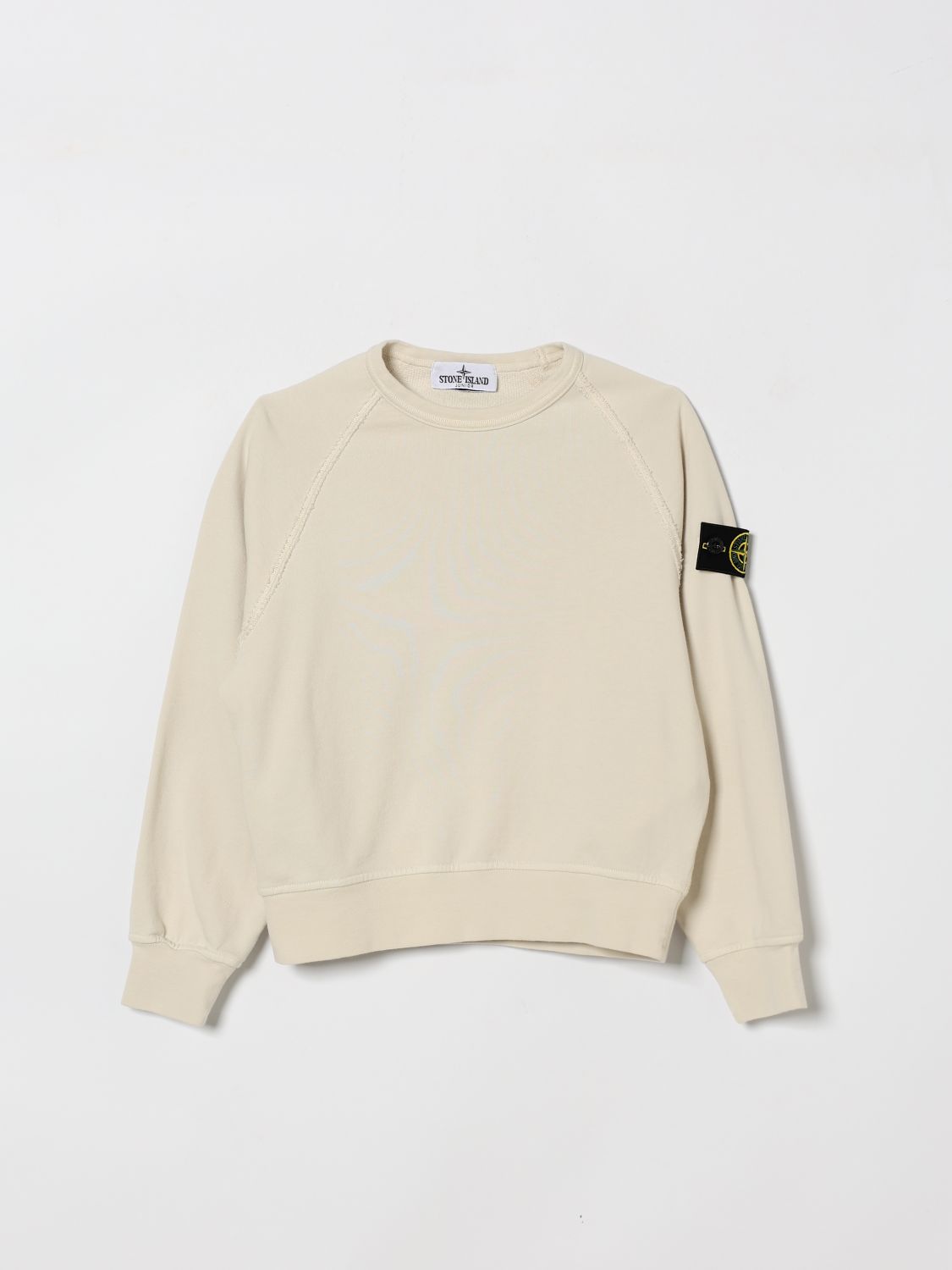 STONE ISLAND JUNIOR Pullover Kinder Farbe Yellow Cream