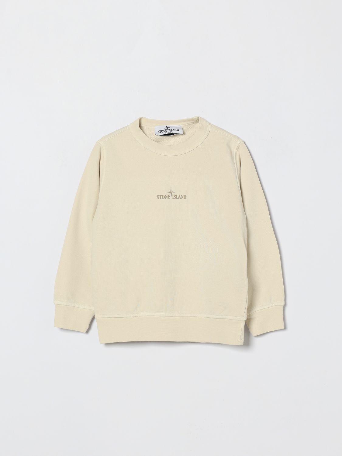 STONE ISLAND JUNIOR Pullover Kinder Farbe Yellow Cream
